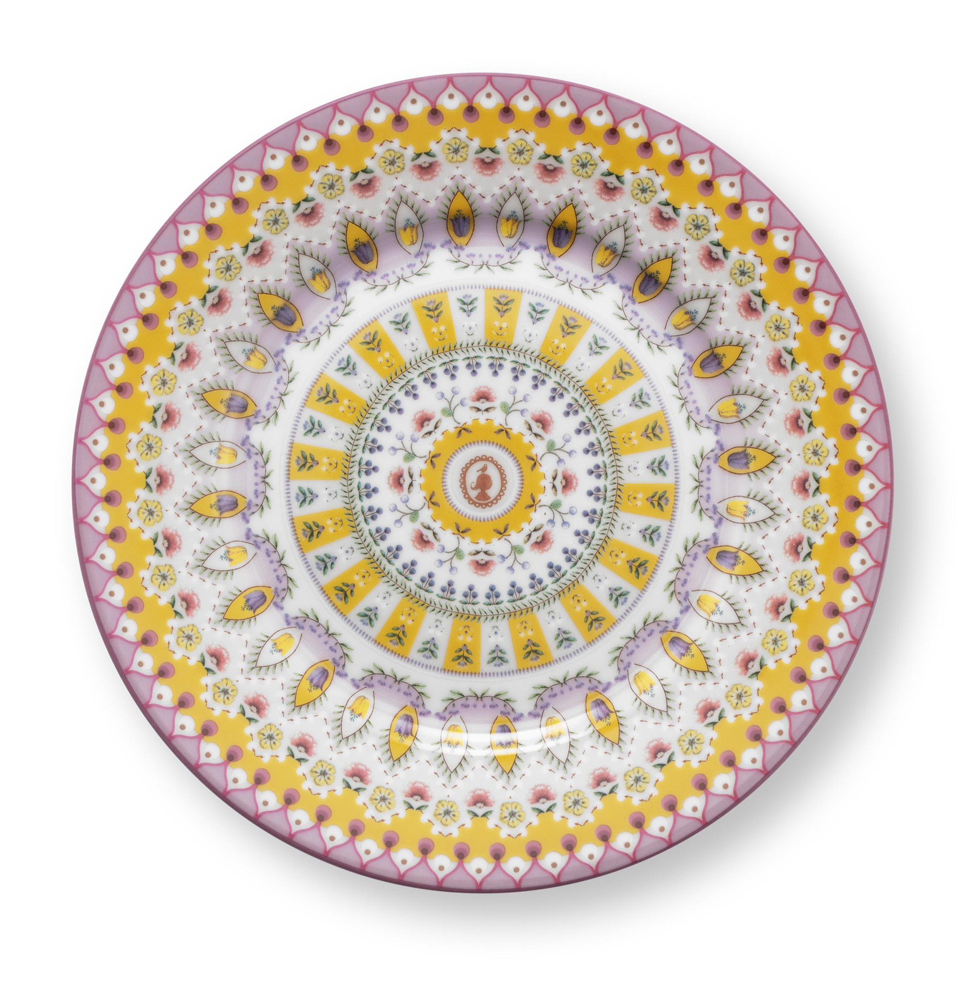 Pip Studio Gebäckteller Lily & Lotus | Yellow