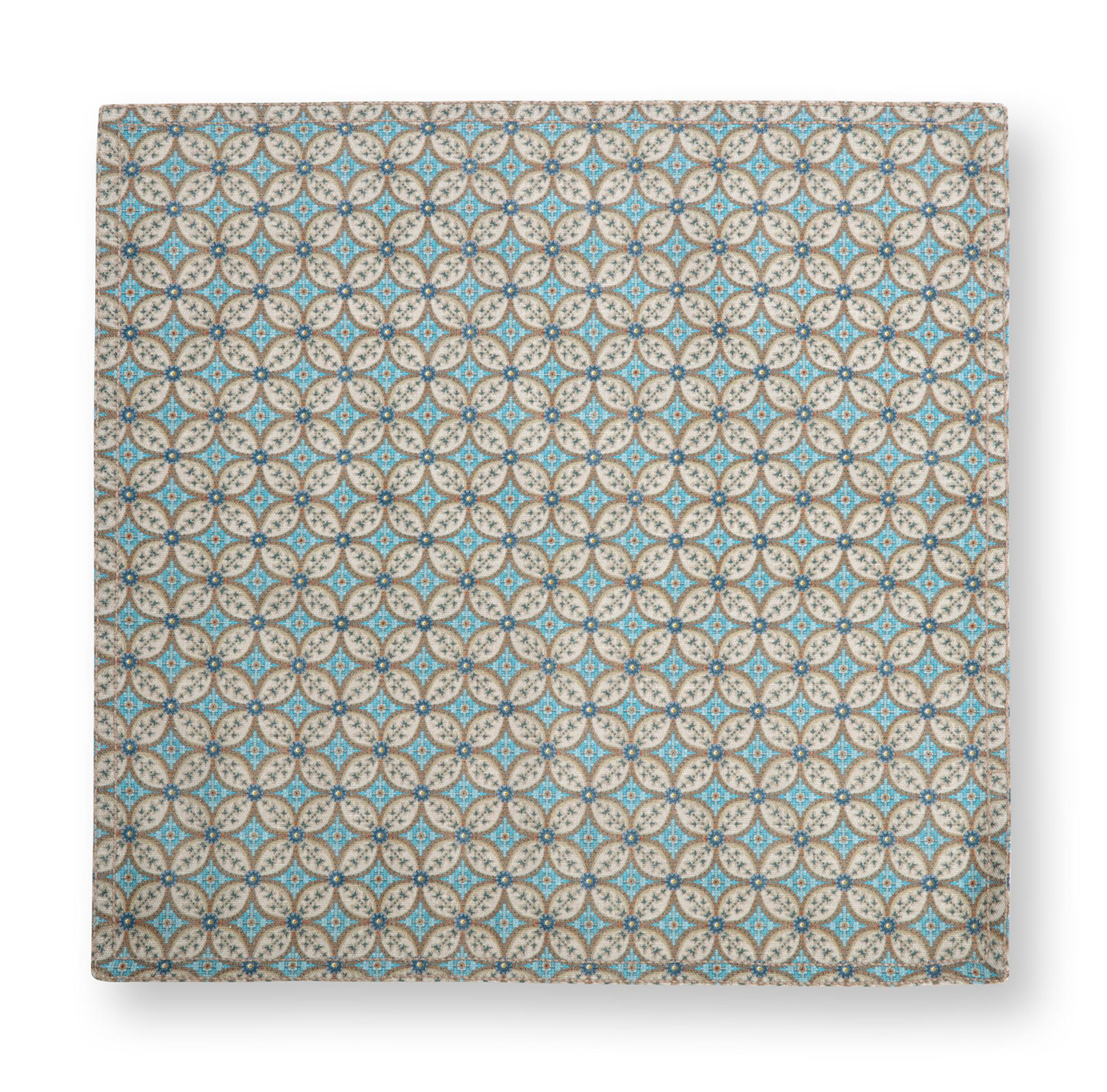 Pip Studio 4 Servietten Blooming Tales | Khaki-Blue
