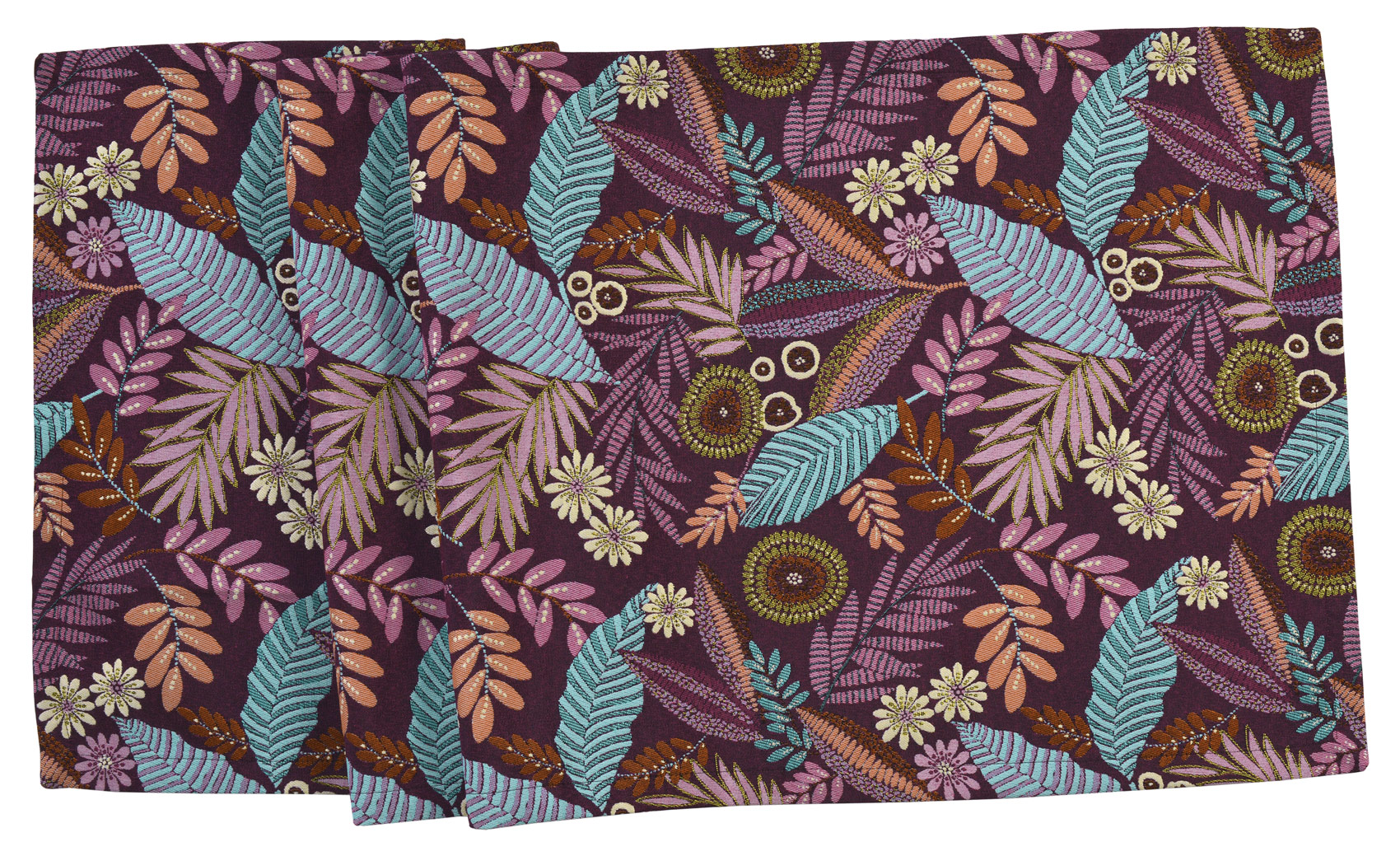 Sander Tischset Tao | 41 berry/multi colour