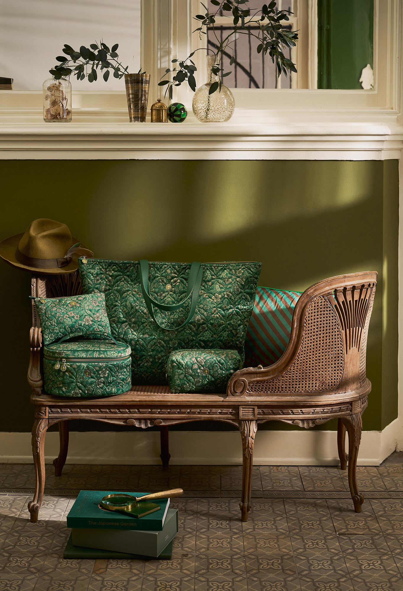 Pip Studio Kosmetiktasche Coco | grün