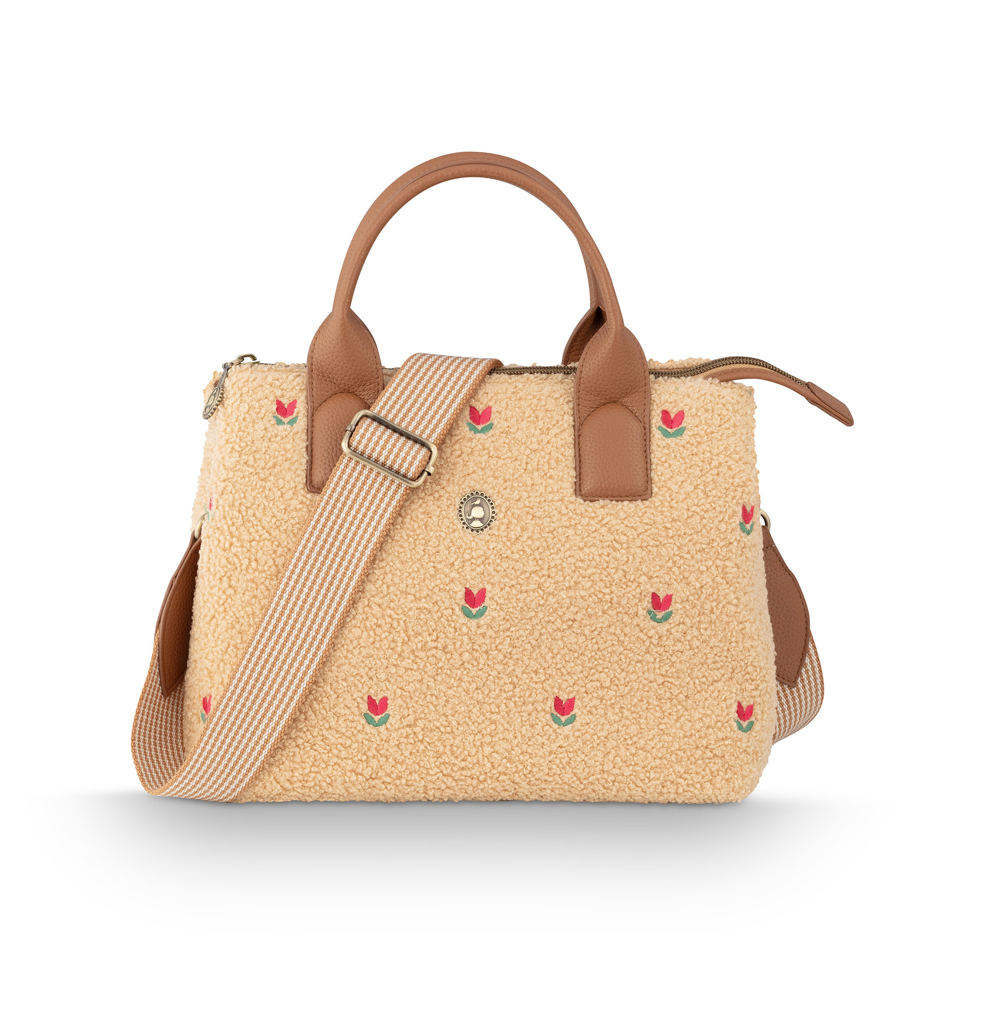 Pip Studio Handtasche Fia Teddy | sand