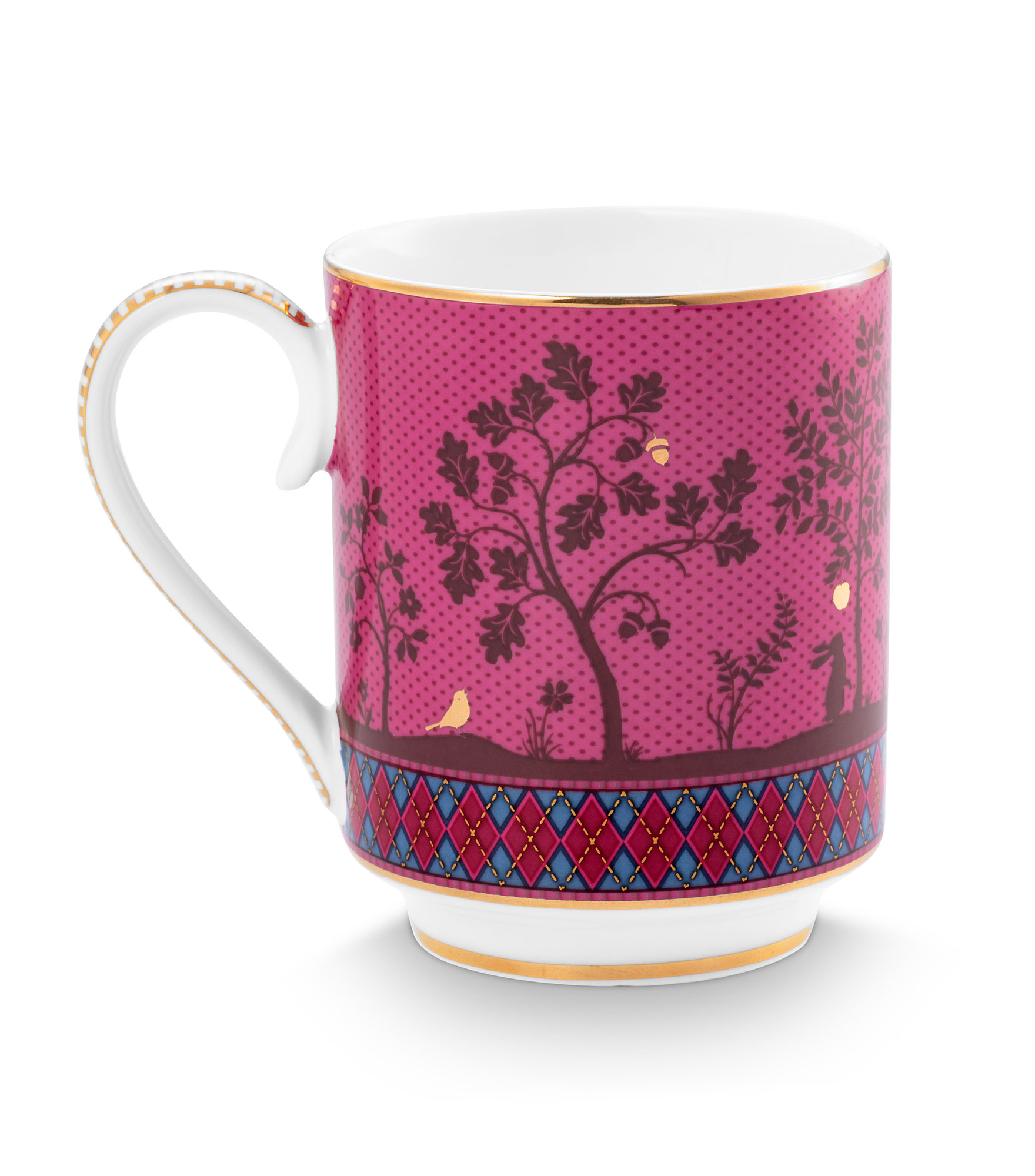 Pip Studio 2er Set Becher klein Deerest Darling | Pink