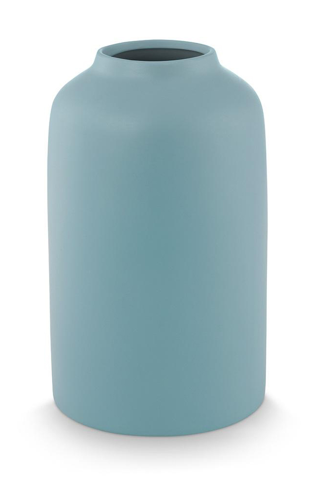 Pip Studio Porzellan Vase  | Matt Blue
