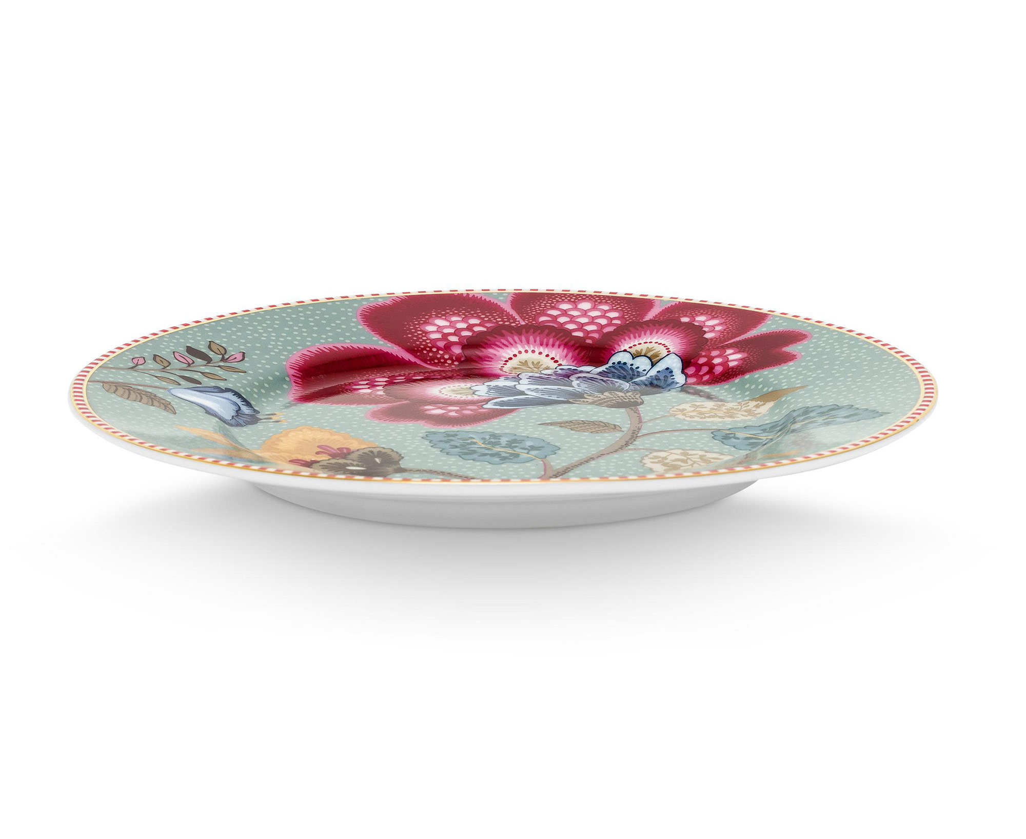 Pip Studio Gebäckteller Blooming Tales | Fantasy Blue