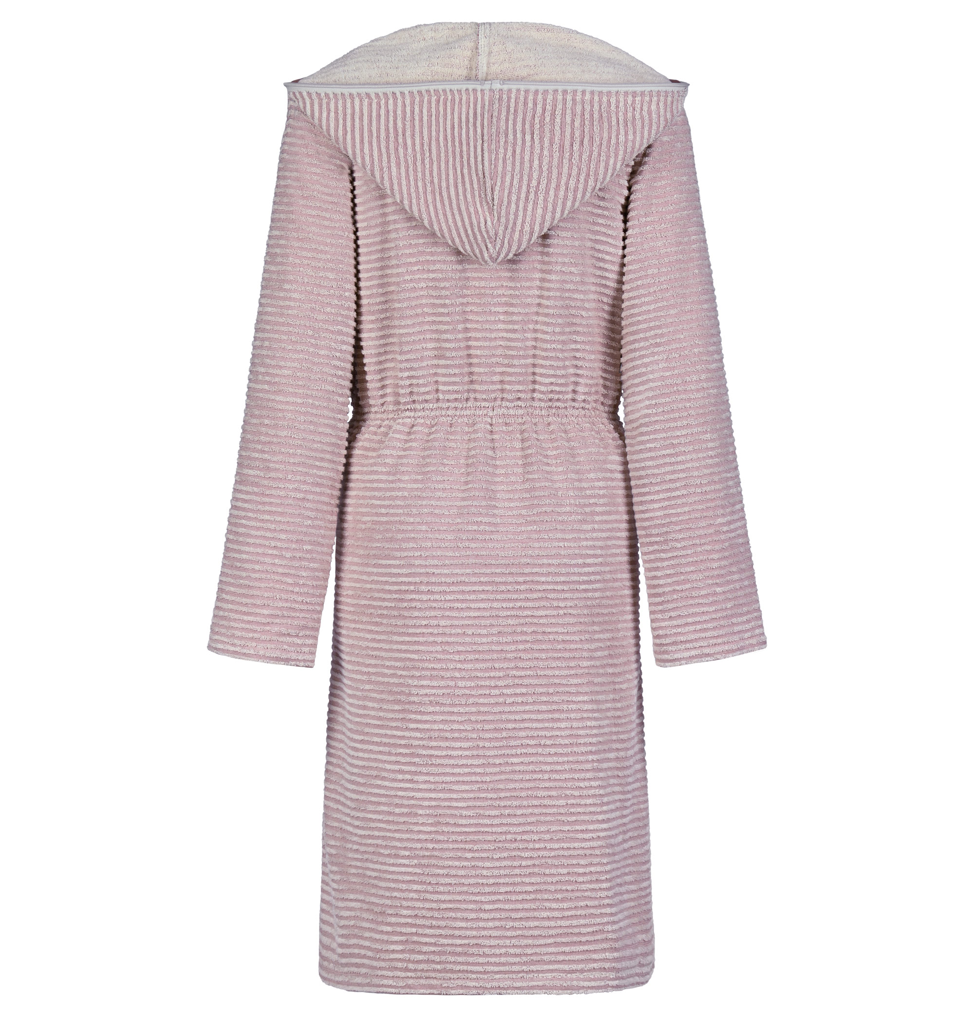 Cawö Damen Kapuze-Bademantel kurz extraleicht 6222 | 22 beer