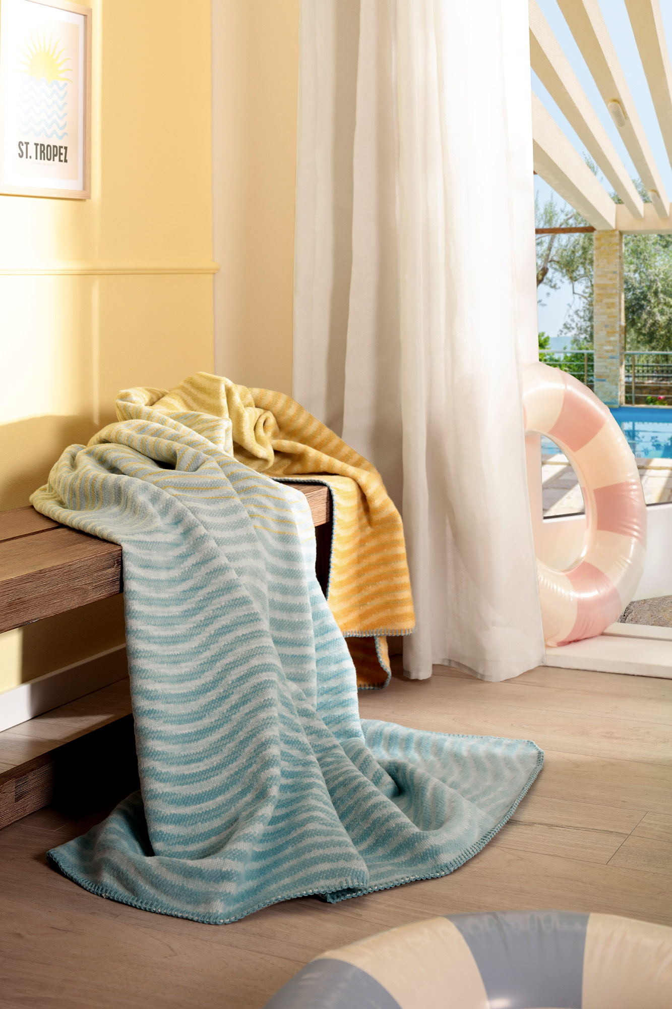 Biederlack Wohndecke Ocean Nuance