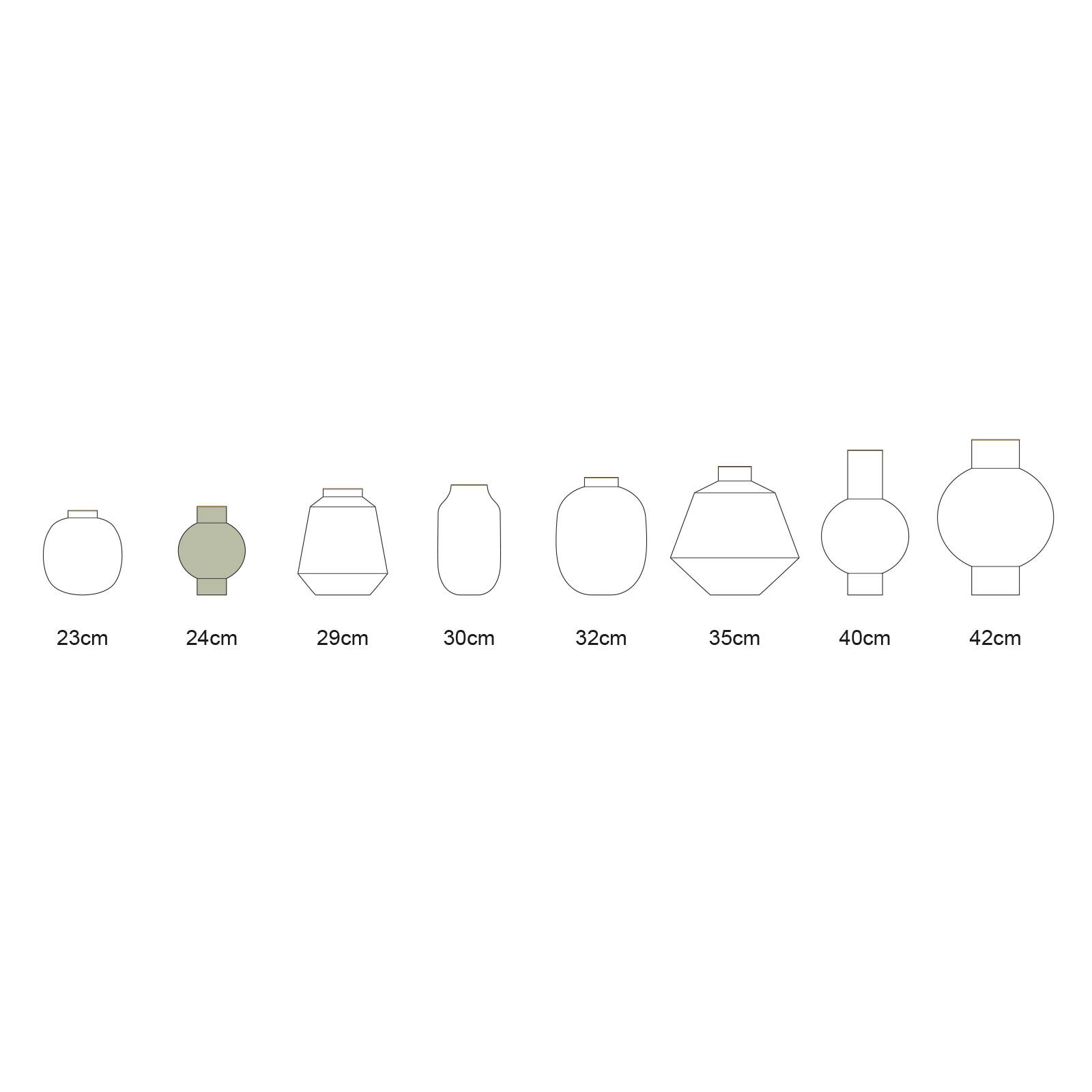 Pip Studio Metall Vase klein Home Accessories | rot