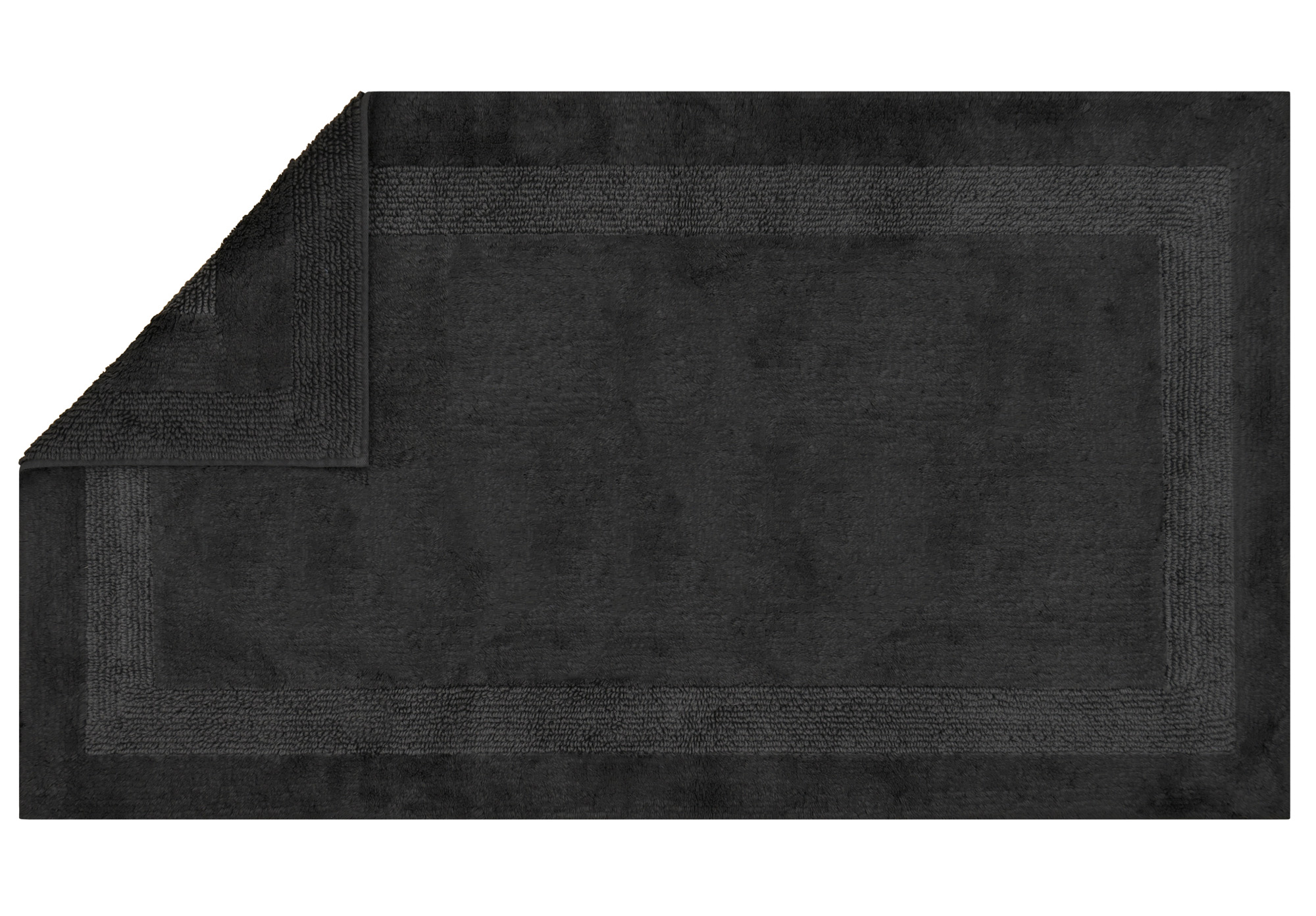 Cawö Badteppich Wendeteppich 1000 | 740 basalt