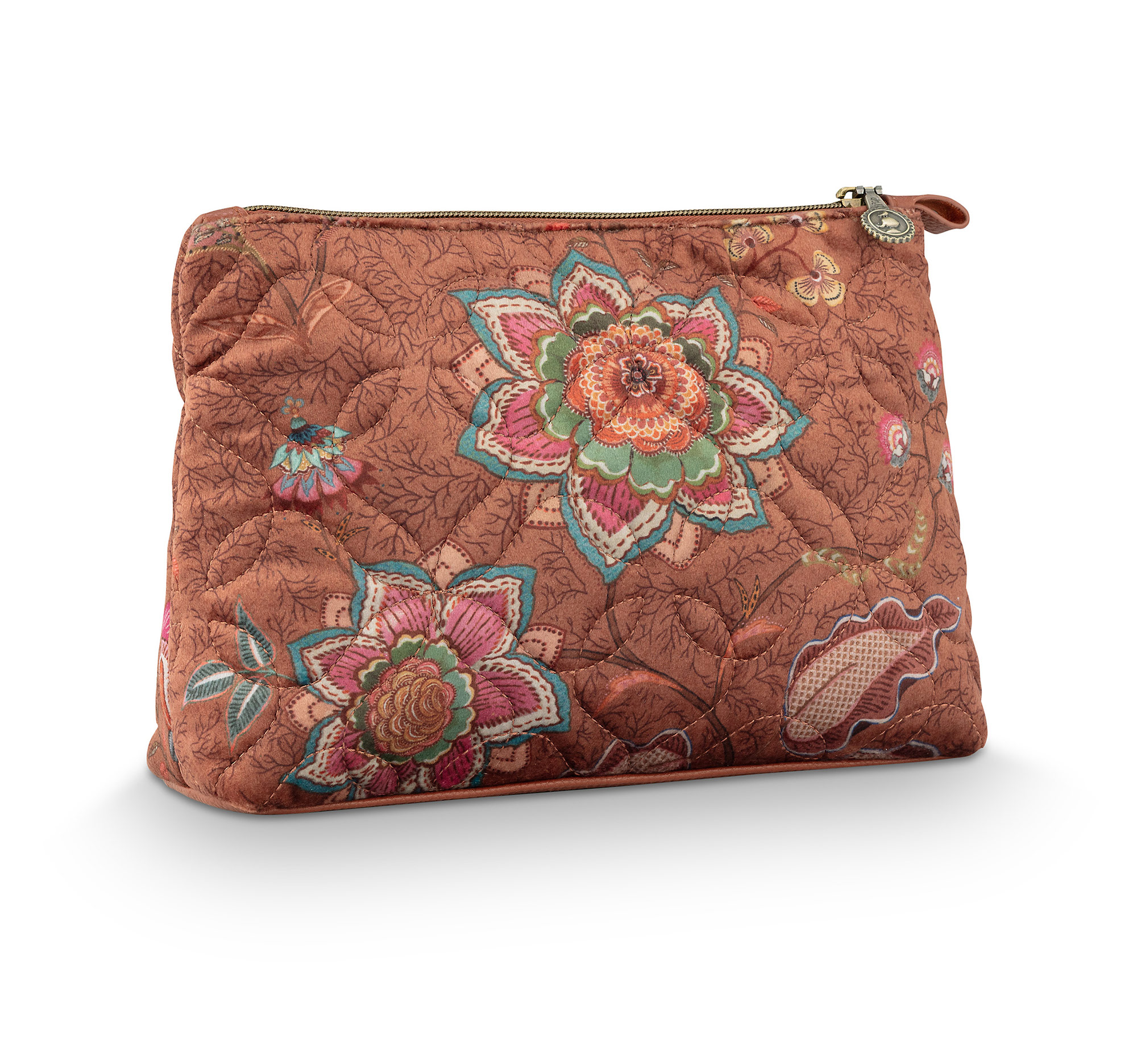 Pip Studio Kosmetiktasche Mumbai Morning | braun