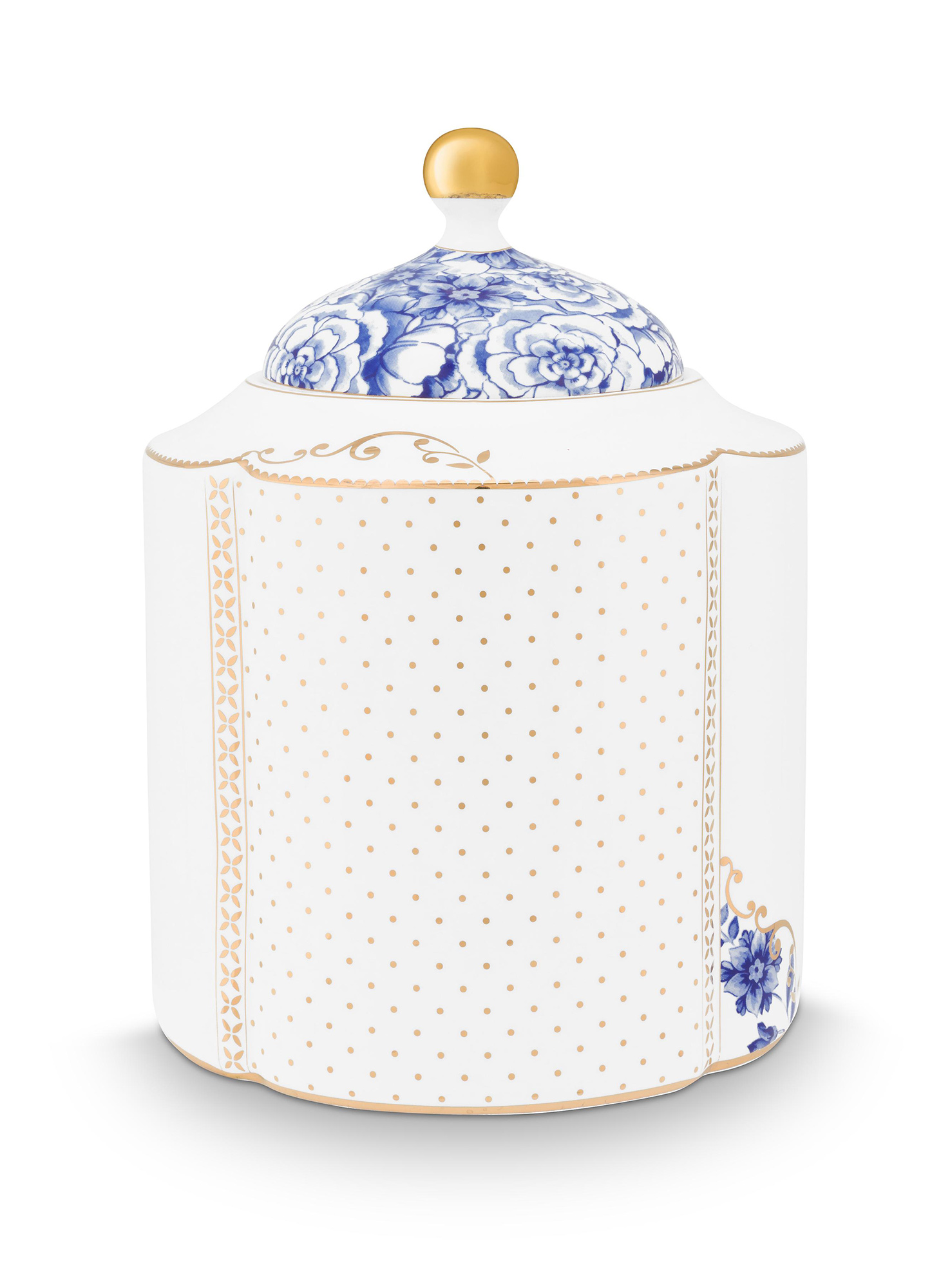 Pip Studio Vorratsdose medium Royal | white