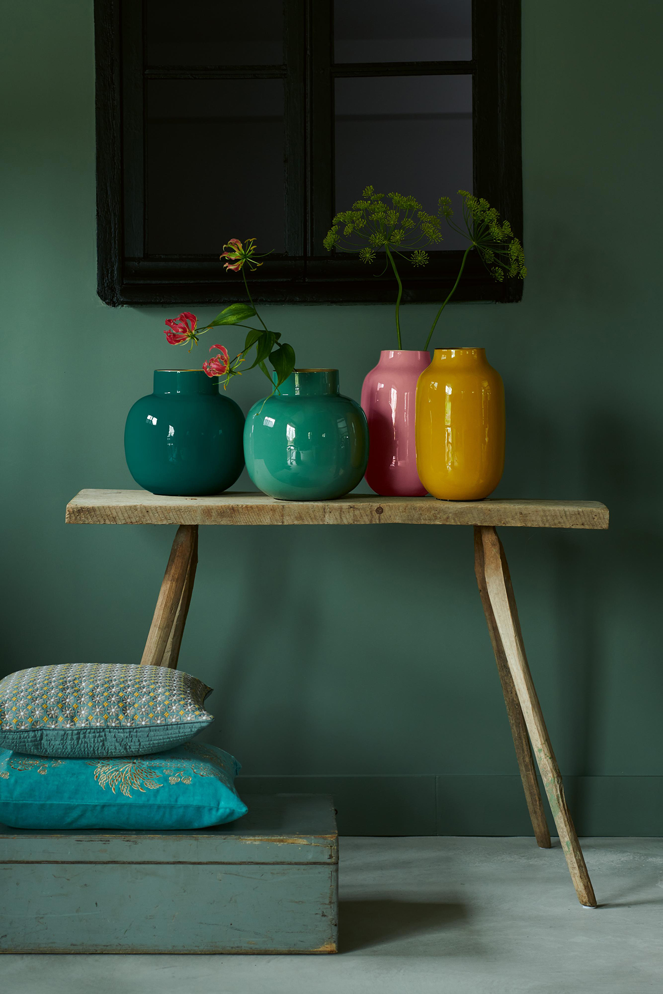 Pip Studio Vase oval Home Accessories | Gelb