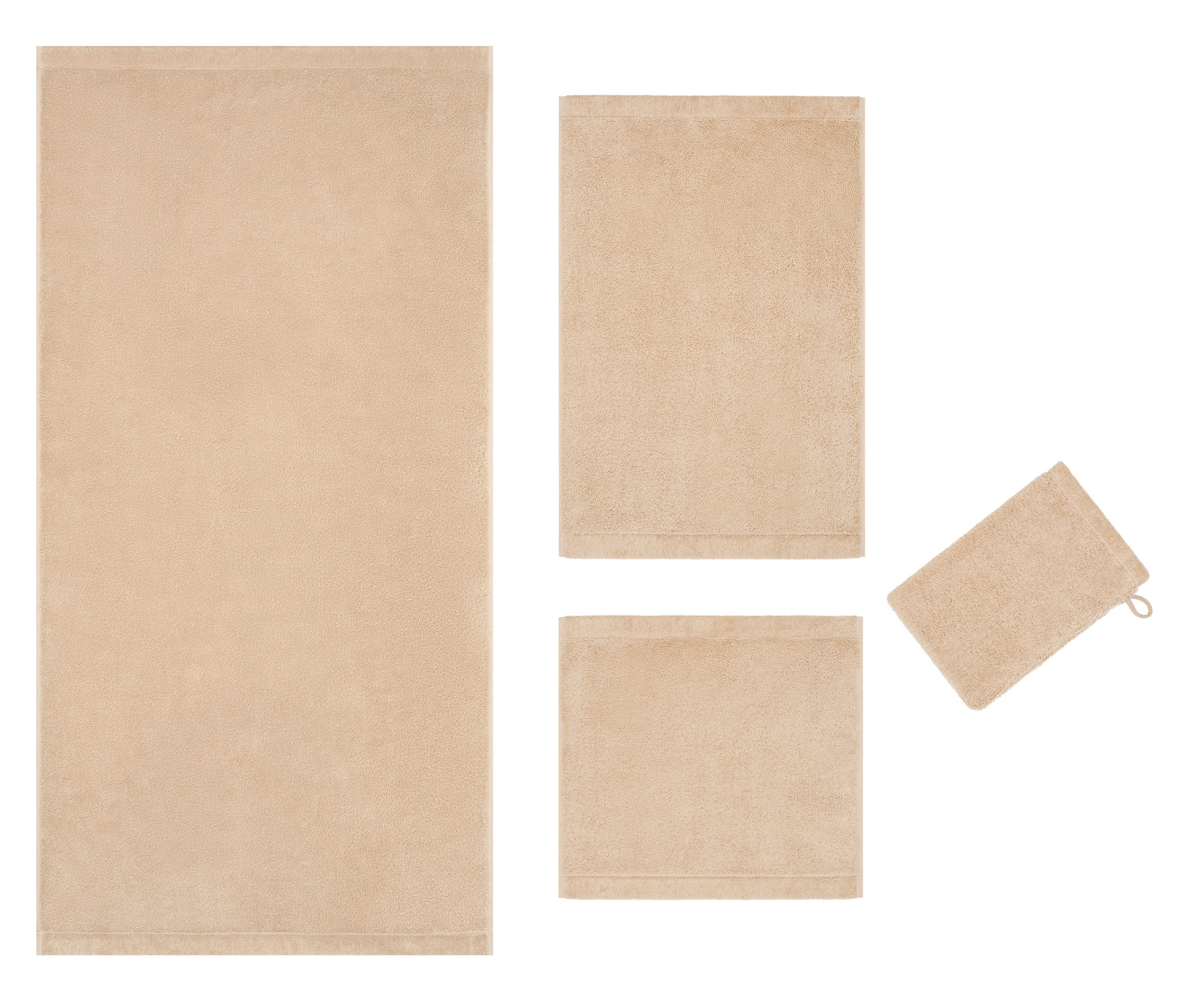 Cawö Handtuch Lifestyle 7007 | 342 camel