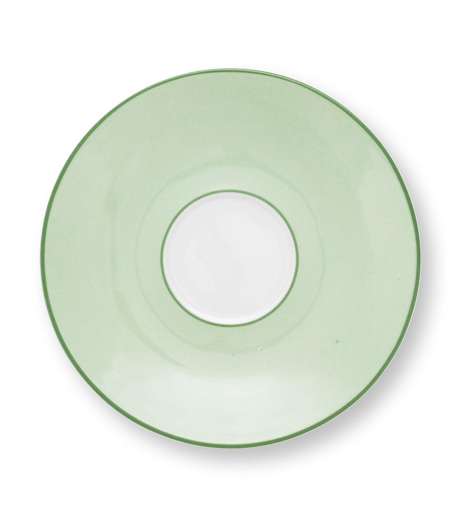 Pip Studio Espresso Tasse & Untertasse Lily&Lotus | hellgrün