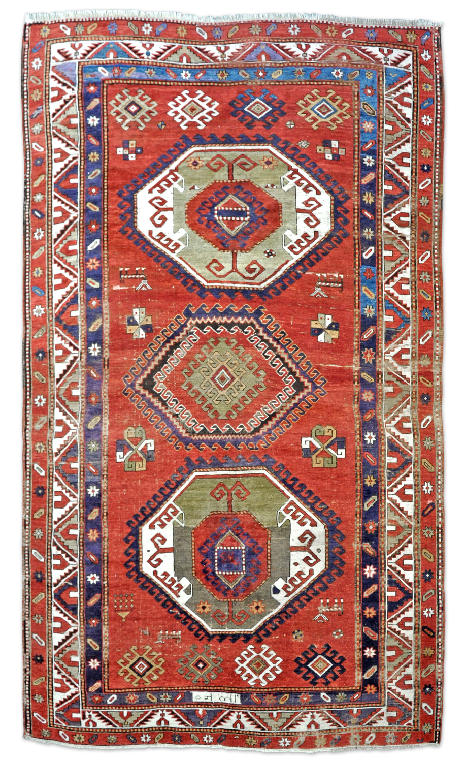 Kazak Teppich Lori-Pampak antik | Kaukasus 160 x 258 cm
