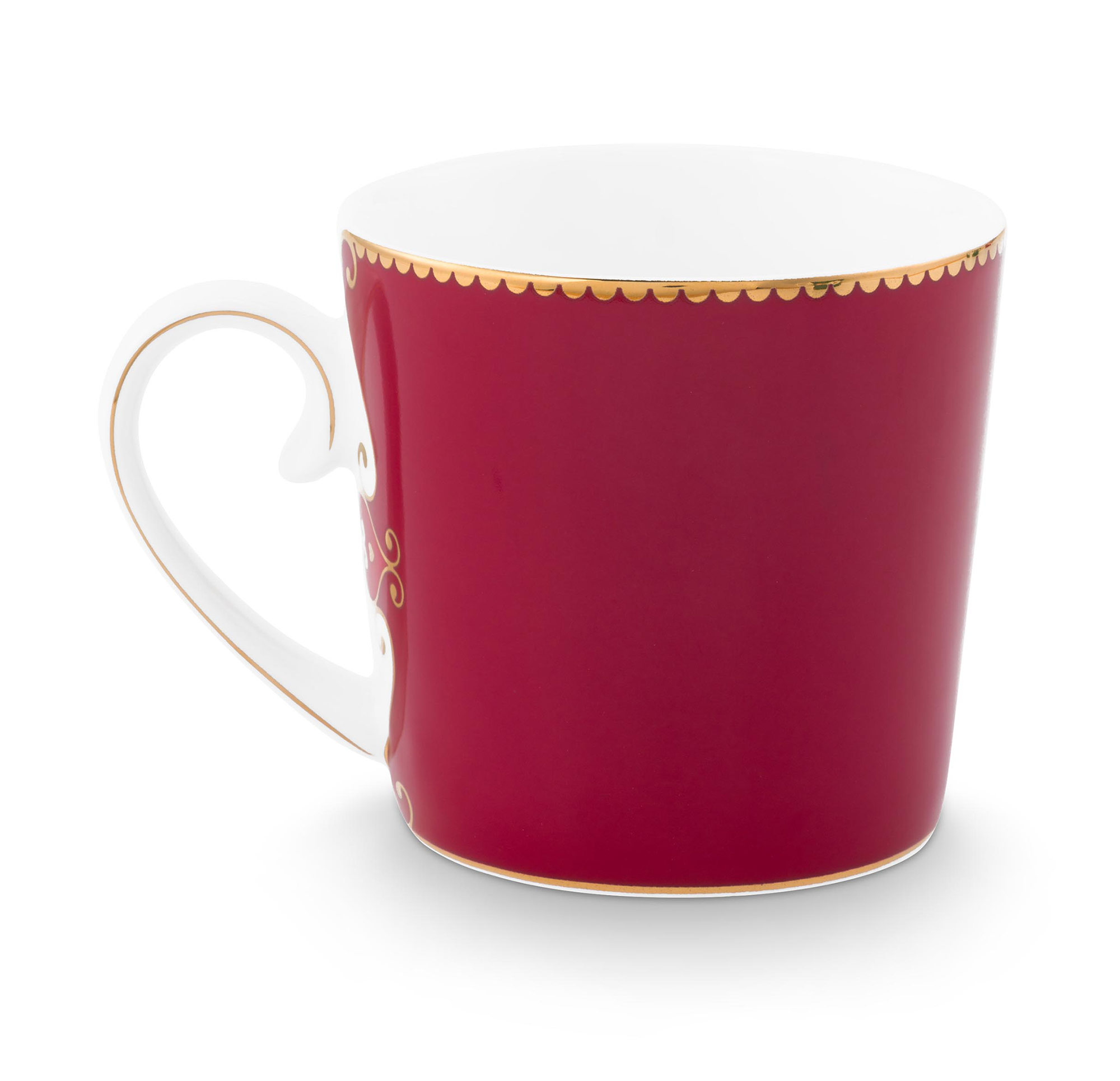 Pip Studio Tasse klein Love Birds | dunkelrot