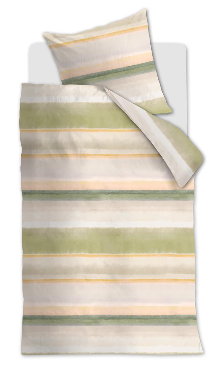 Beddinghouse Satin-Bettwäsche Emelia | Grün