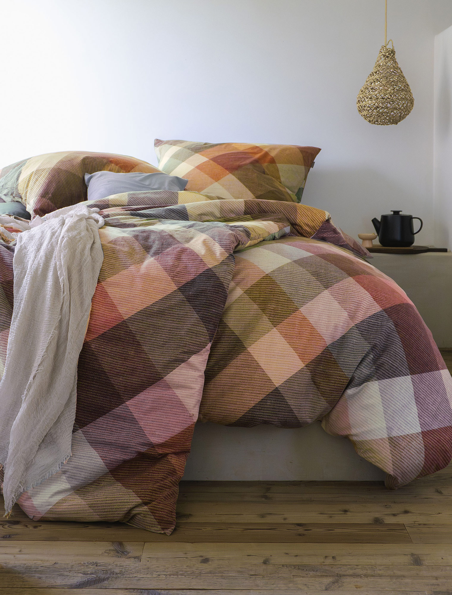 Irisette Edel-Flausch-Cotton-Bettwäsche Zobel | 90 multi