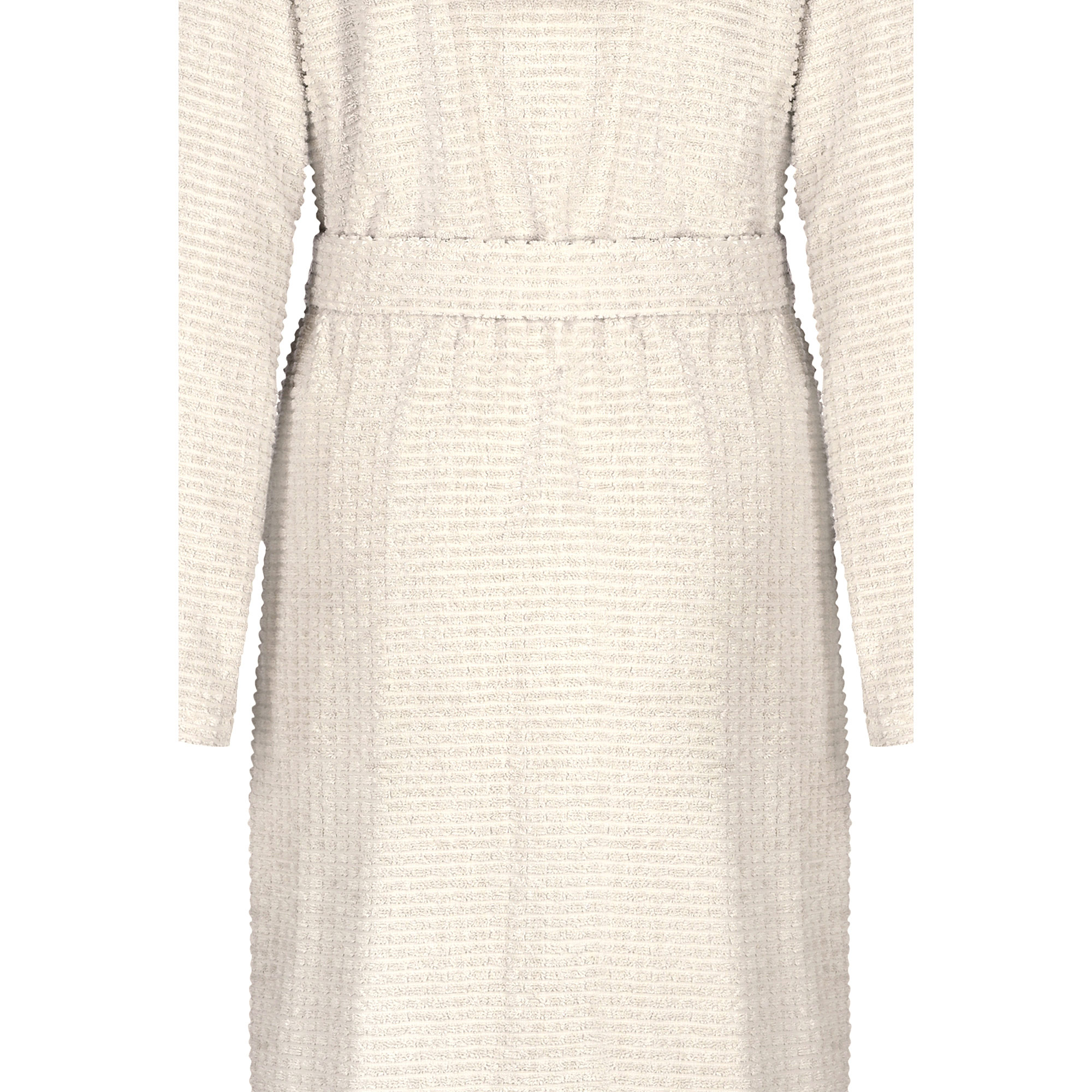 Cawö Damen Kapuze-Bademantel 6227 | 366 travertin