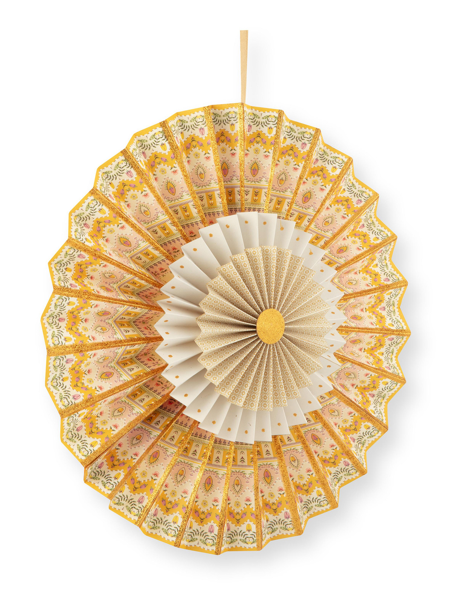 Pip Studio Papierfächer  Lily & Lotus | Yellow