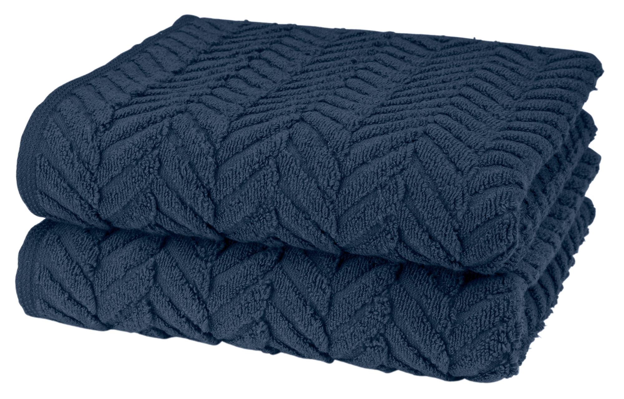 Ross Handtuch Sensual Skin Zopf 9001 | 25 Nachtblau