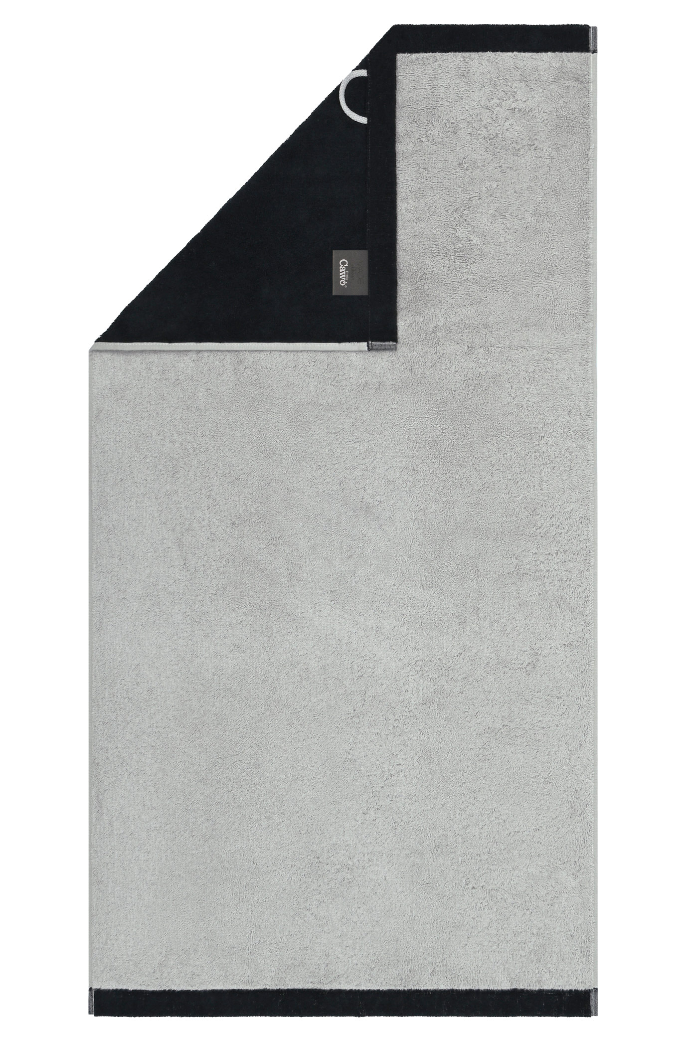 Cawö Duschtuch Lifestyle Splash 7071 | 79 platin/schwarz
