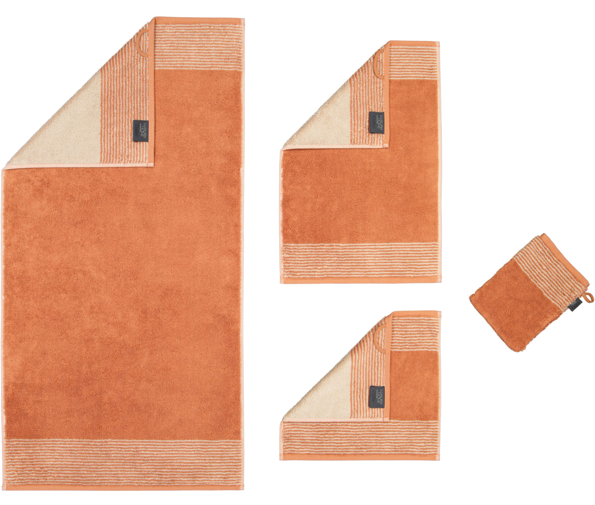 Cawö Duschtuch Luxury Home 590 | 32 kupfer