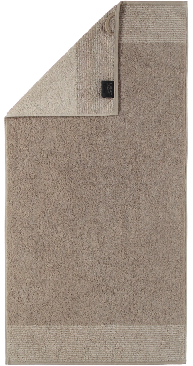 Cawö Handtuch Luxury Home  Two-Tone 590 | 33 Sand