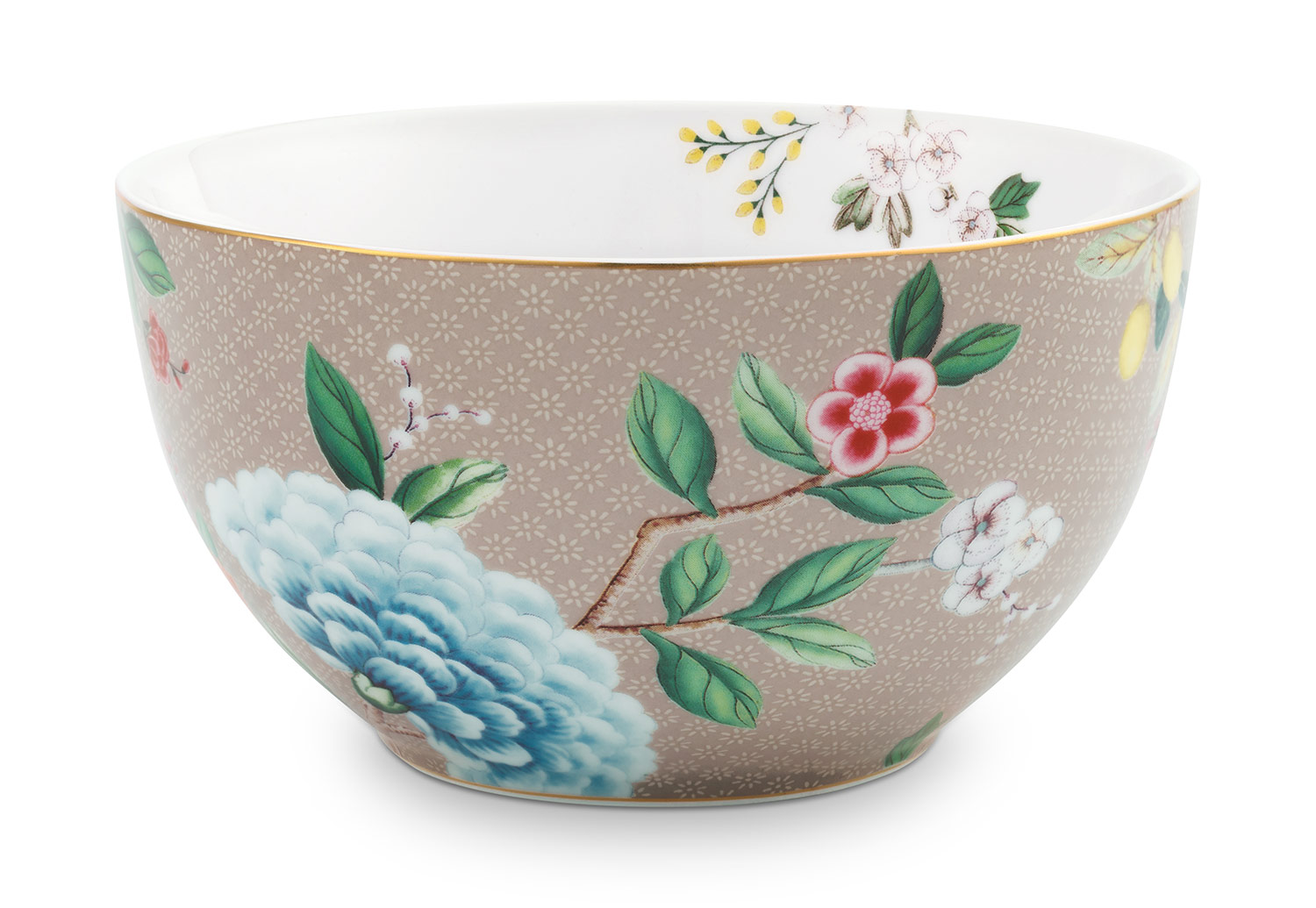 Pip Studio Schale Blushing Birds | khaki