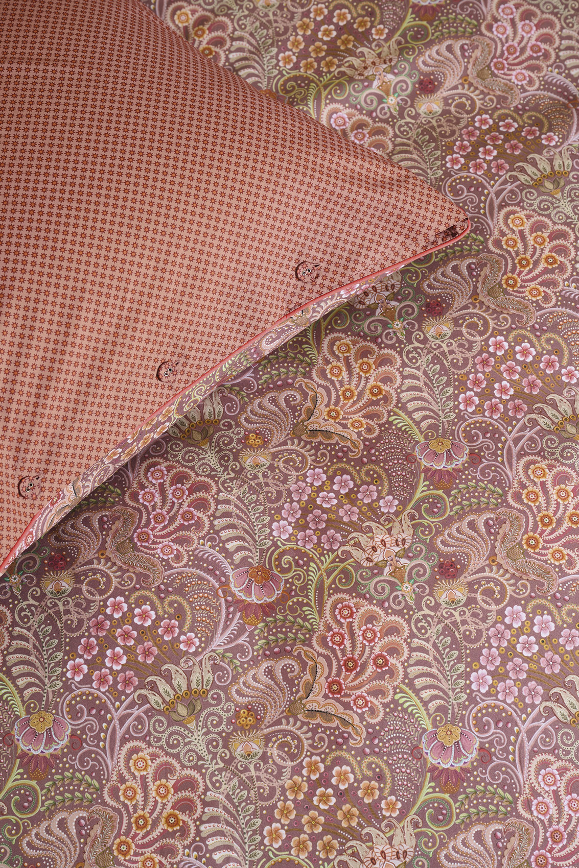 Pip Studio Perkalbettwäsche Kitenge | Terra