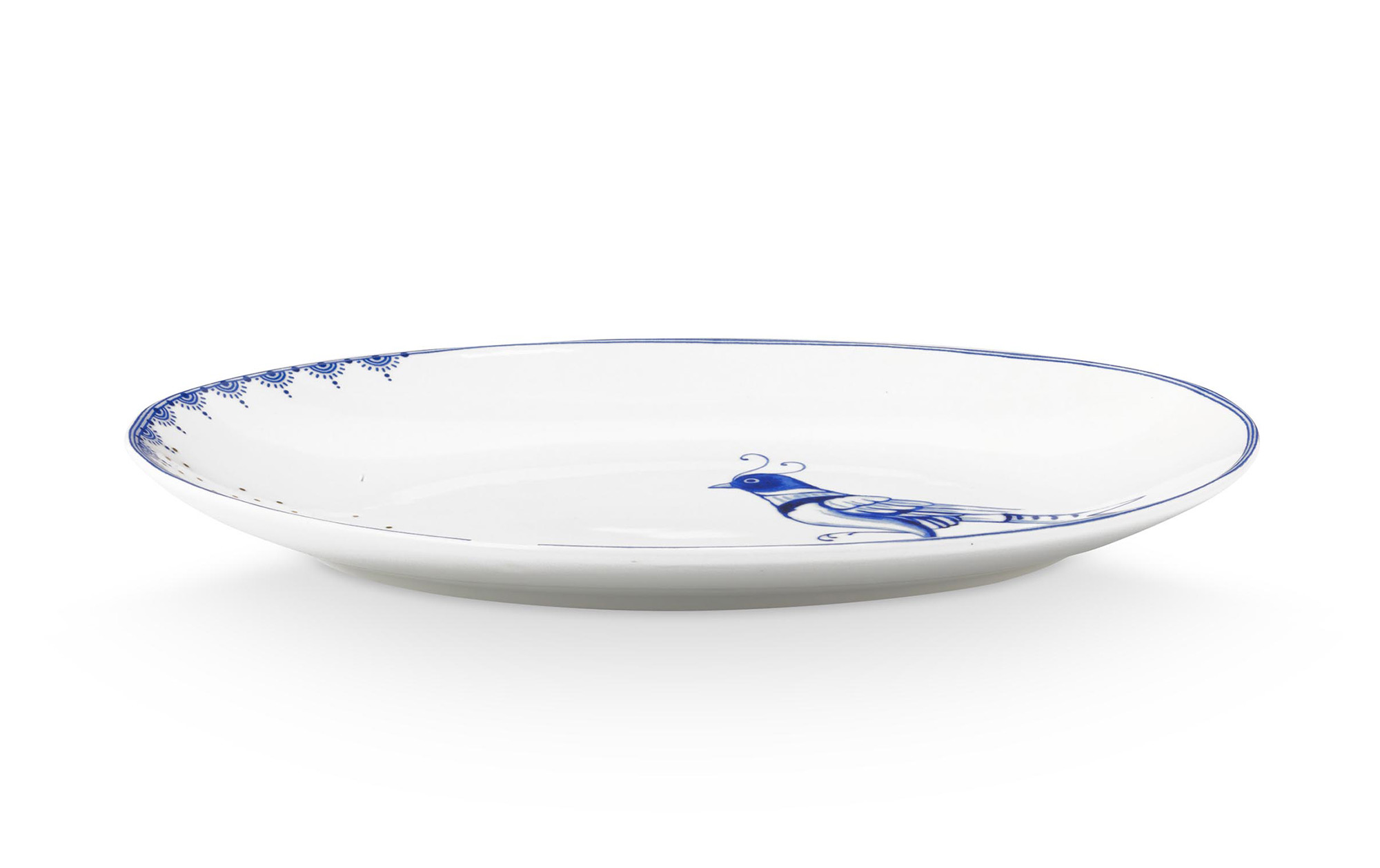 Pip Studio Servierteller oval gross Pip & The Blue Bird | we