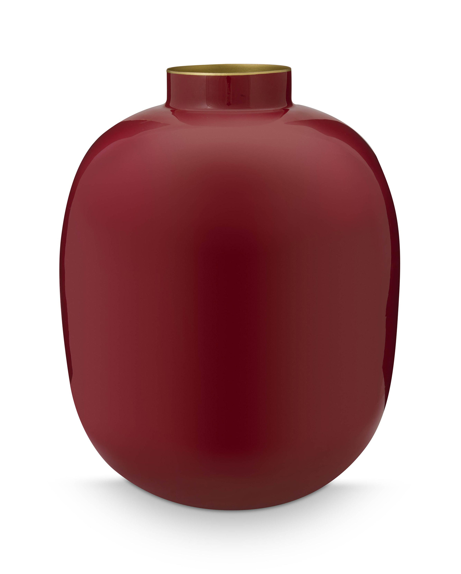 Pip Studio Vase  | Dunkelrot