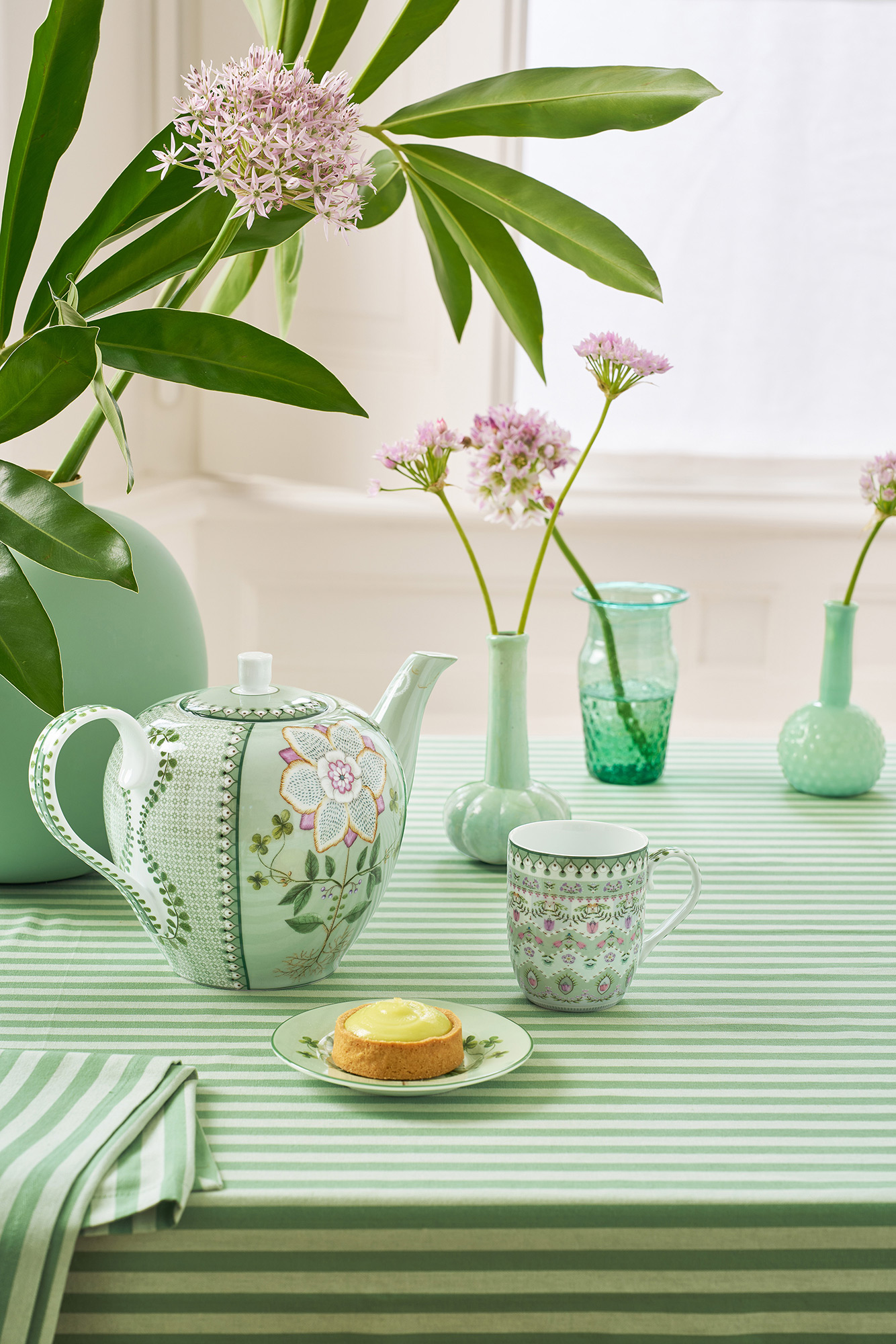 Pip Studio Tasse klein Lily&Lotus | hellgrün