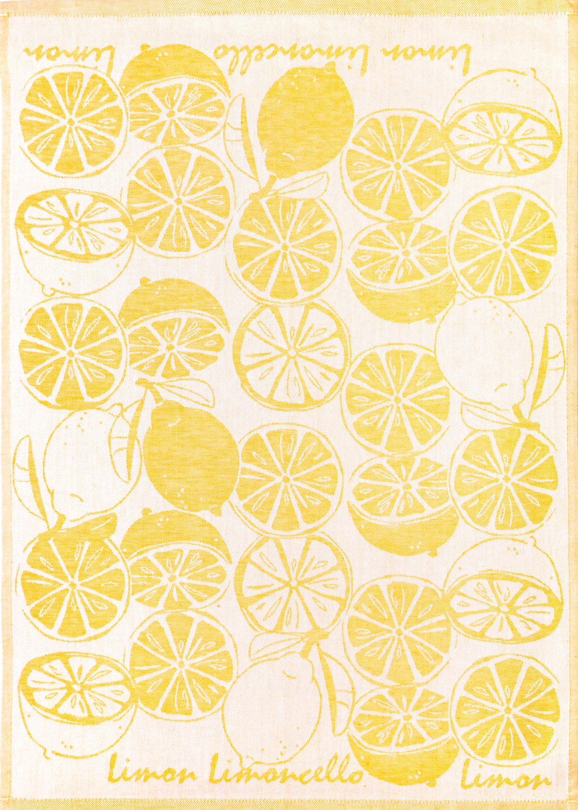 Kracht HL Küchentuch Jacquard LIMONCELLO | 14 Gelb