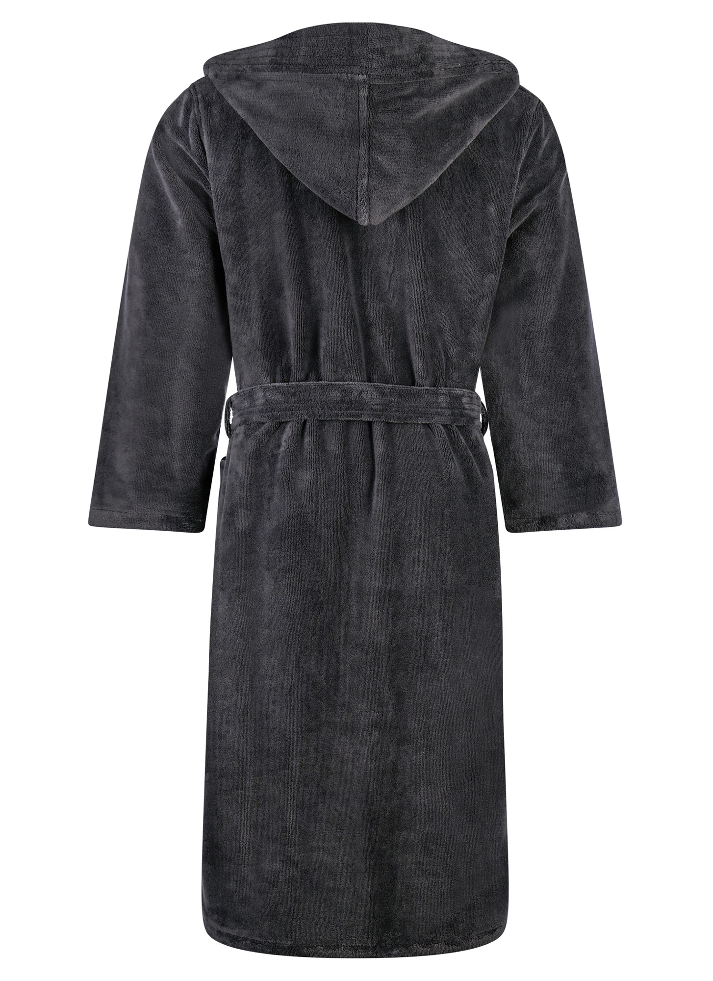 Cawö Herren Kapuze-Bademantel  831 | 73 stone