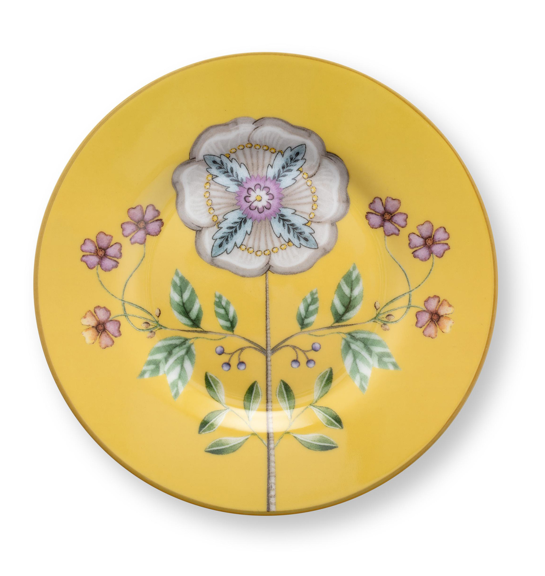 Pip Studio Petit Four Teller Lily & Lotus | Yellow