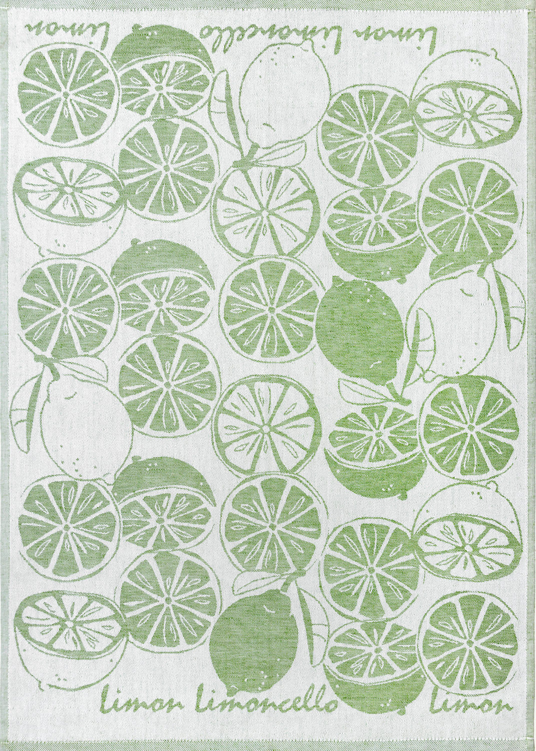 Kracht HL Küchentuch Jacquard LIMONCELLO | 16 Grün