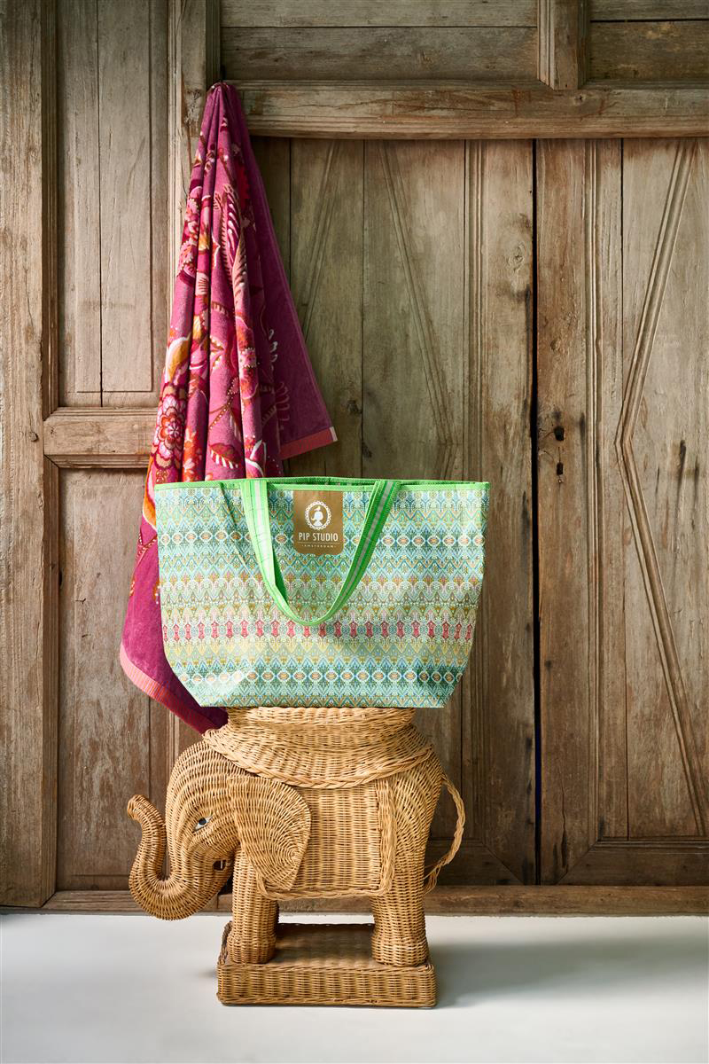 Pip Studio Strandtasche Ashanti | grün