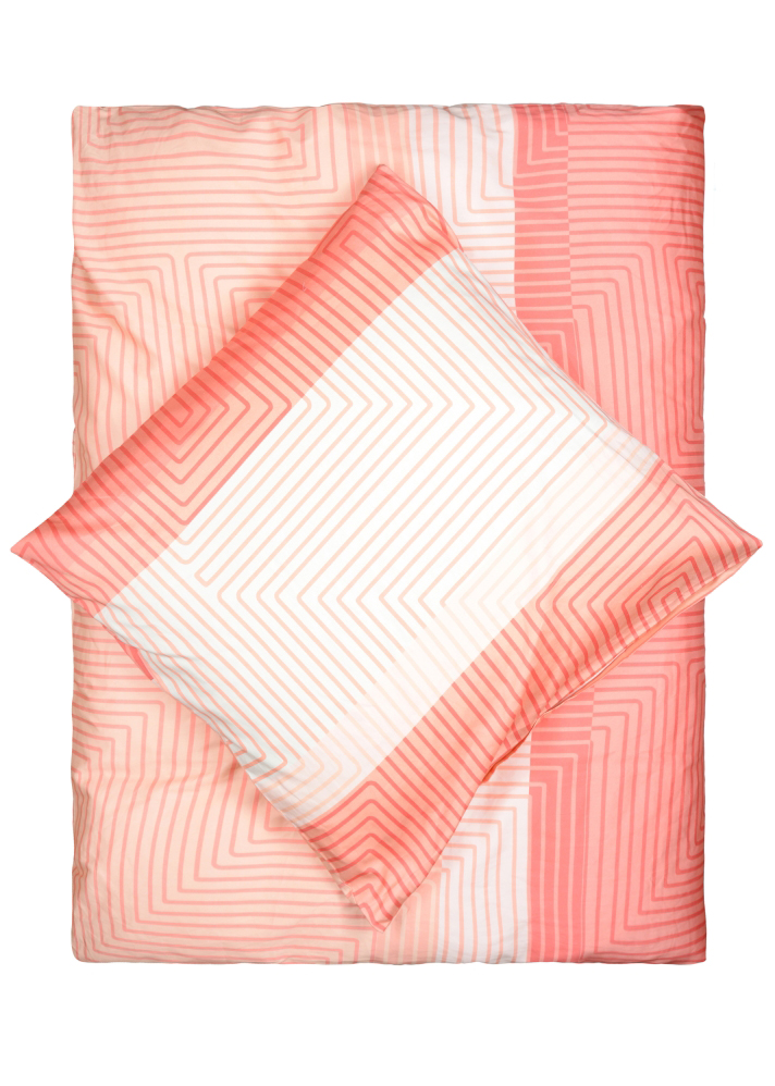 Living Dreams Satin-Bettwäsche | 400 Coral