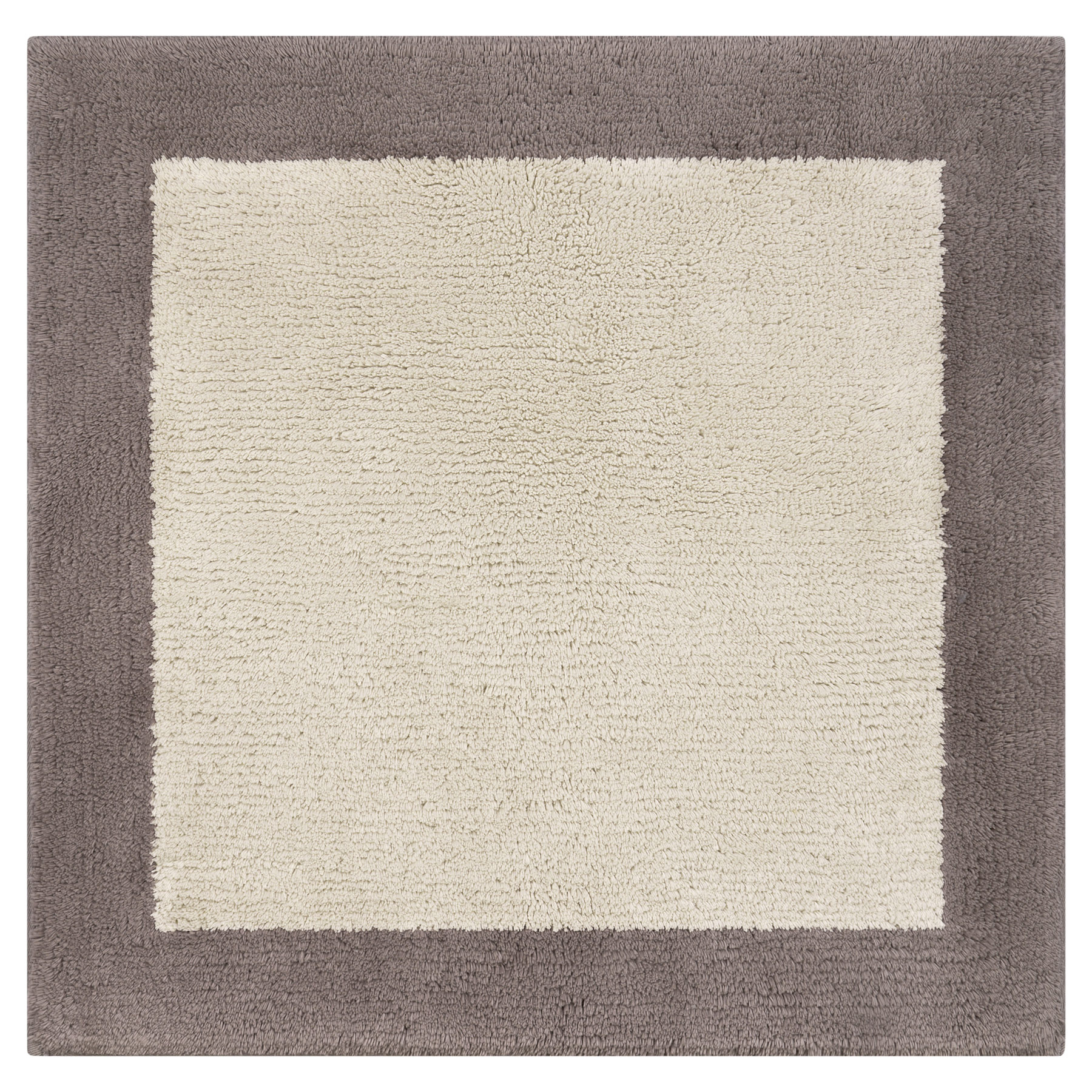 Cawö Wende-Badteppich Frame 1010 | 37 travertin/graphit