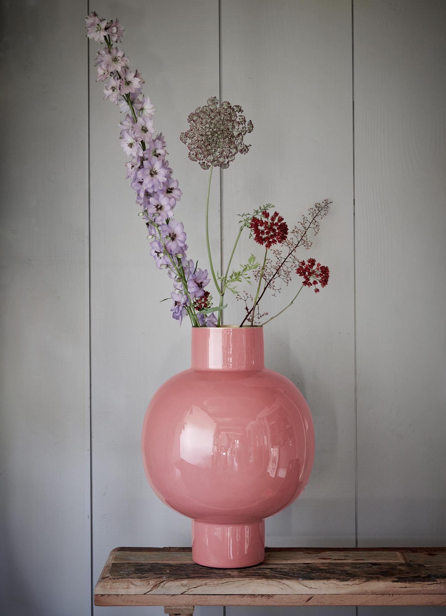 Pip Studio Vase gross  | Pink