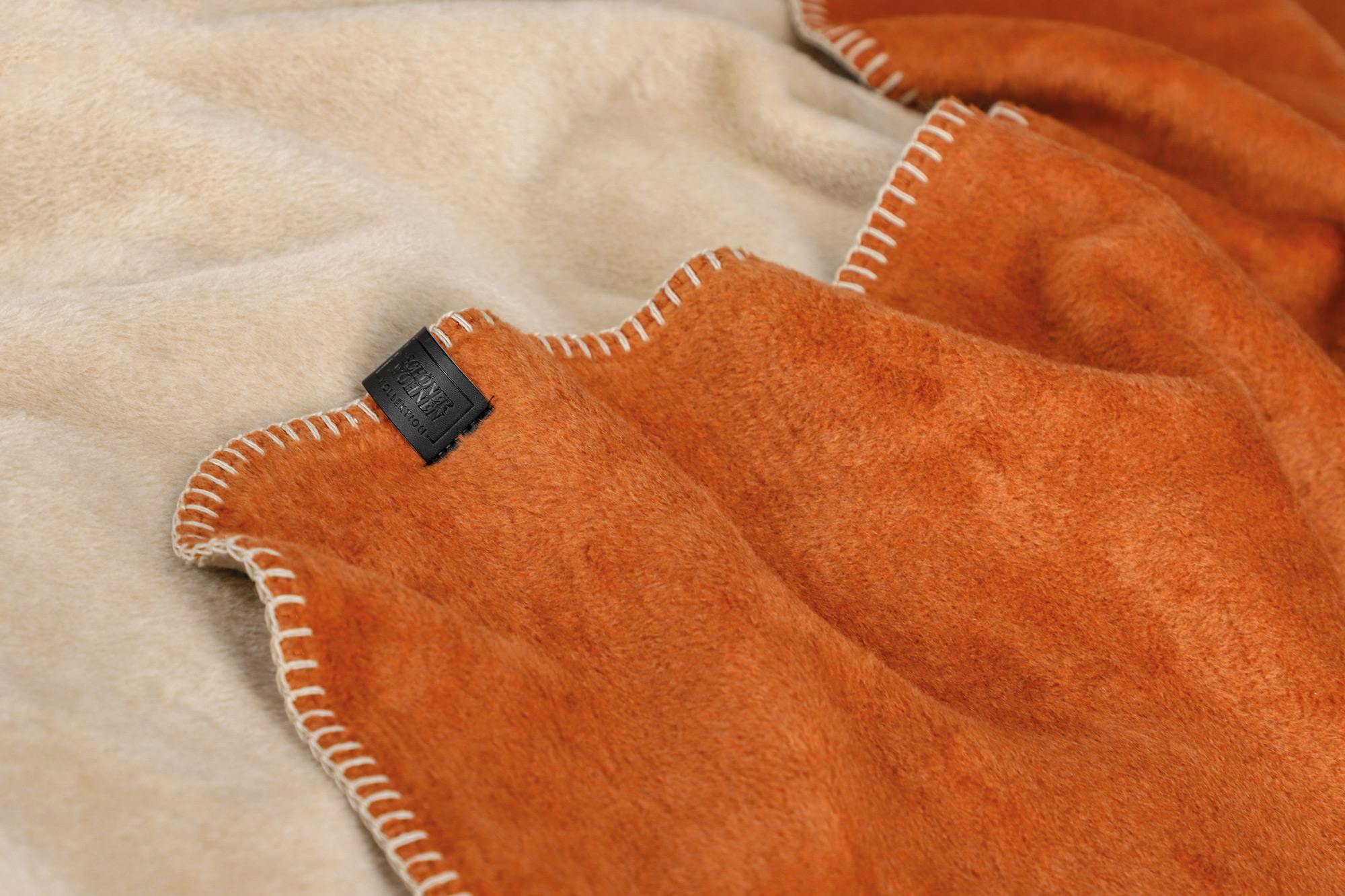 Schöner Wohnen Kollektion Plaid FAVORIT | 050 terra