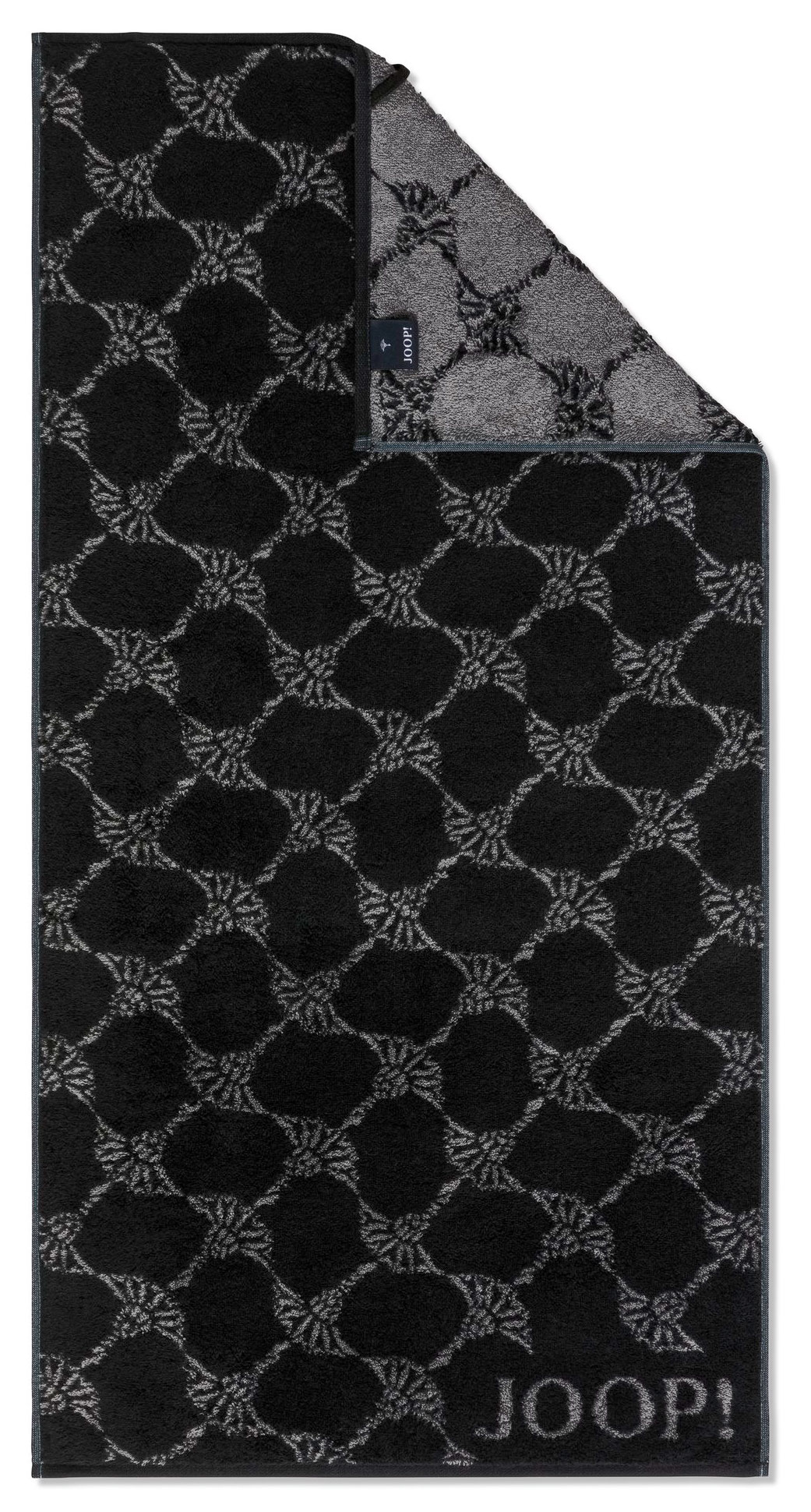 JOOP! Handtuch Classic Cornflower 1611 | 90 Schwarz/Anthrazi JOOP! Handtuch Classic Cornflower 1611 | 90 Schwarz/Anthrazi
