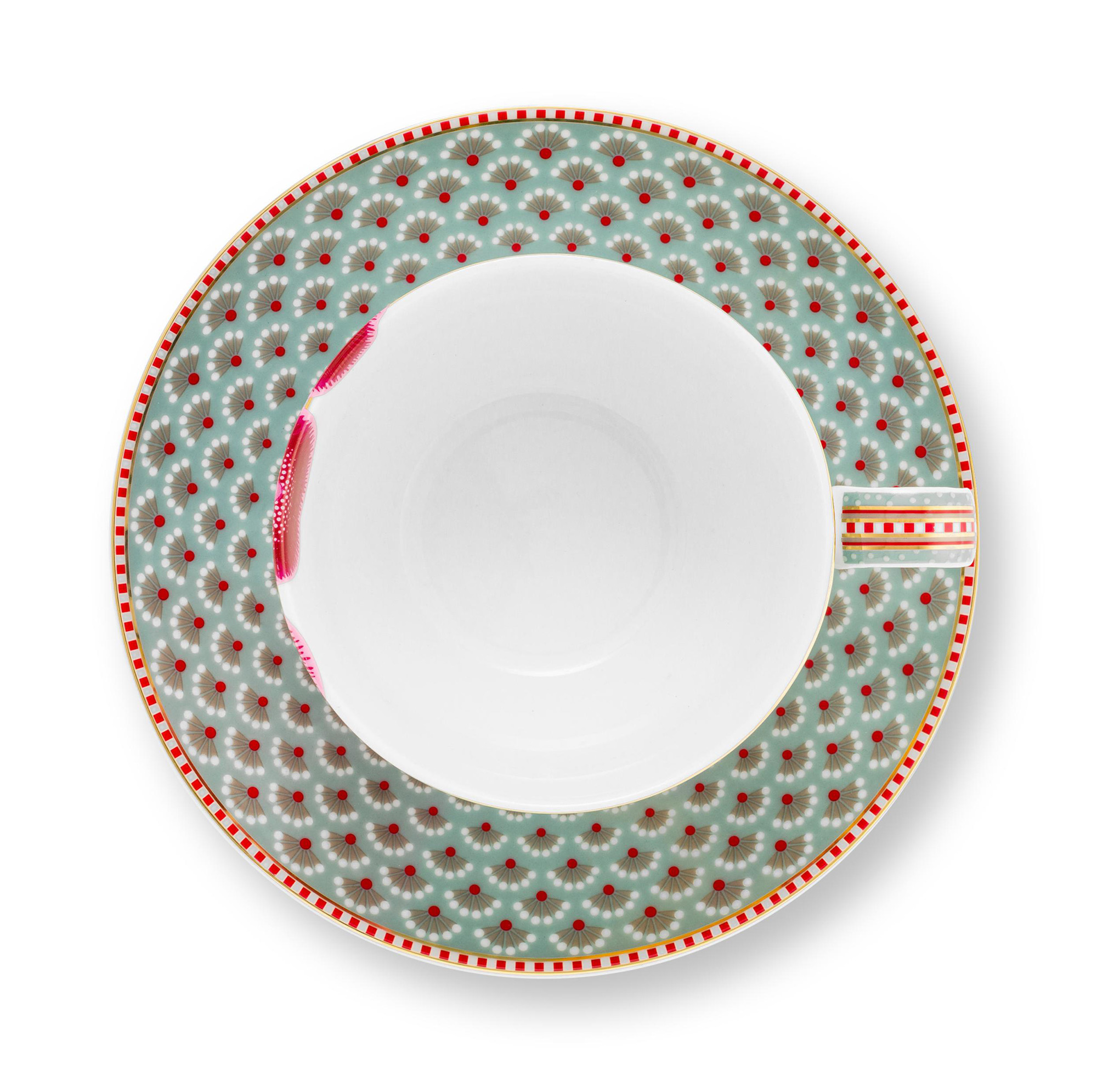 Pip Studio 2er Set Tassen und Untertassen Blooming Tales | B