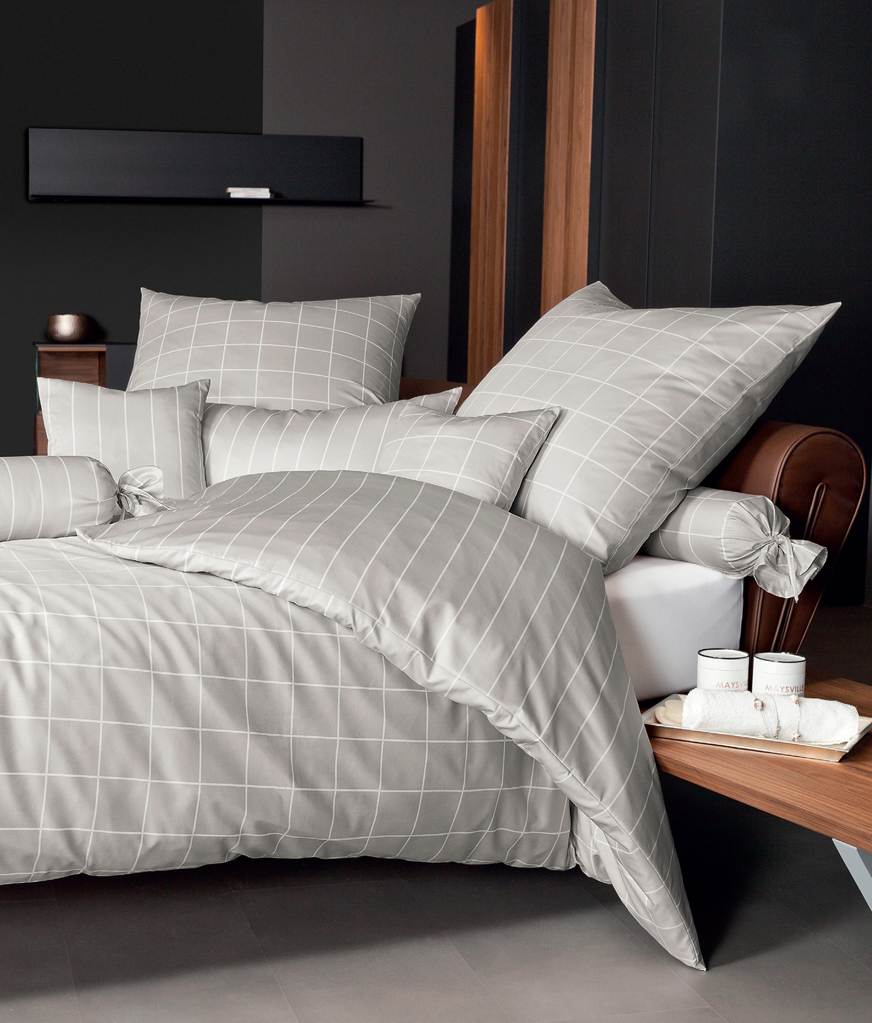 Janine Satin Bettwäsche modernclassic | 37 naturell