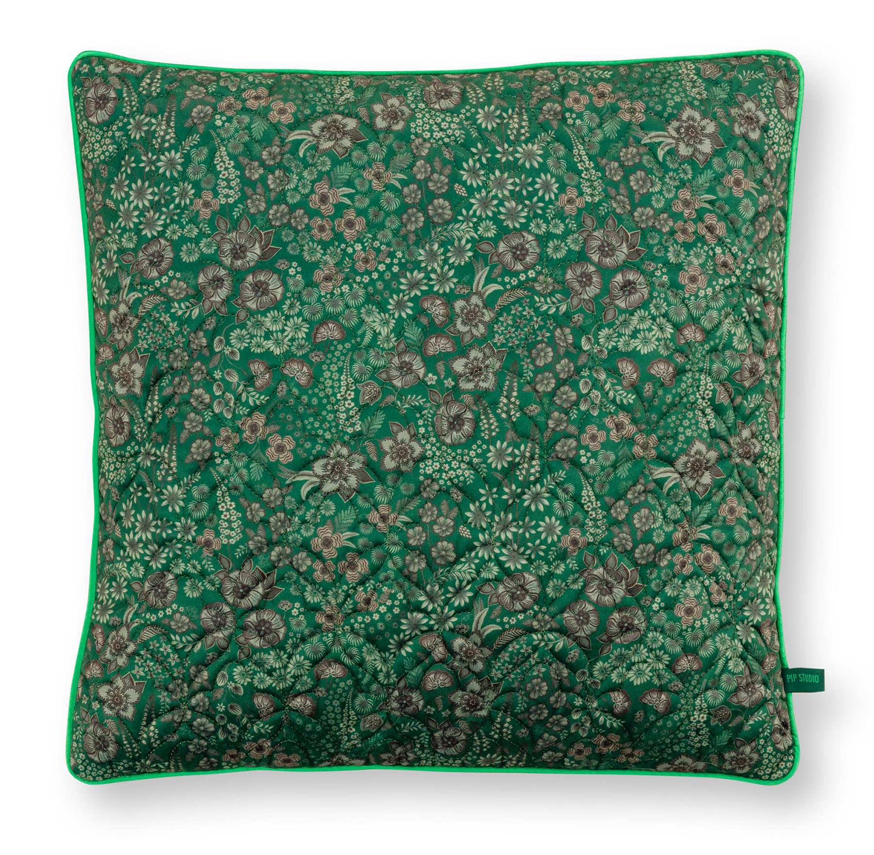 Pip Studio Kissen Quilted Daisy Dreams | grün