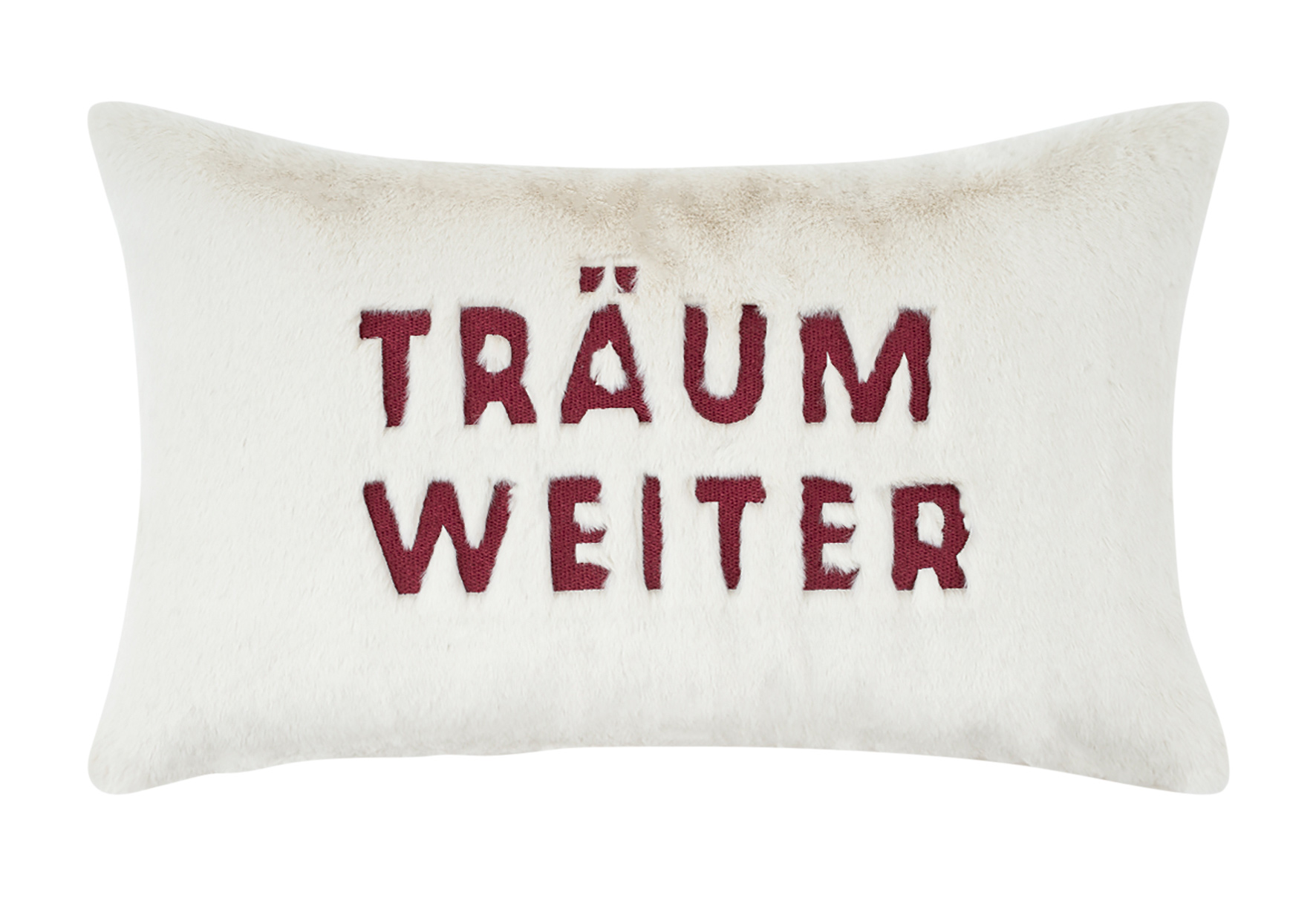 Pad Kissenhülle Gaze TRÄUM WEITER | creme white