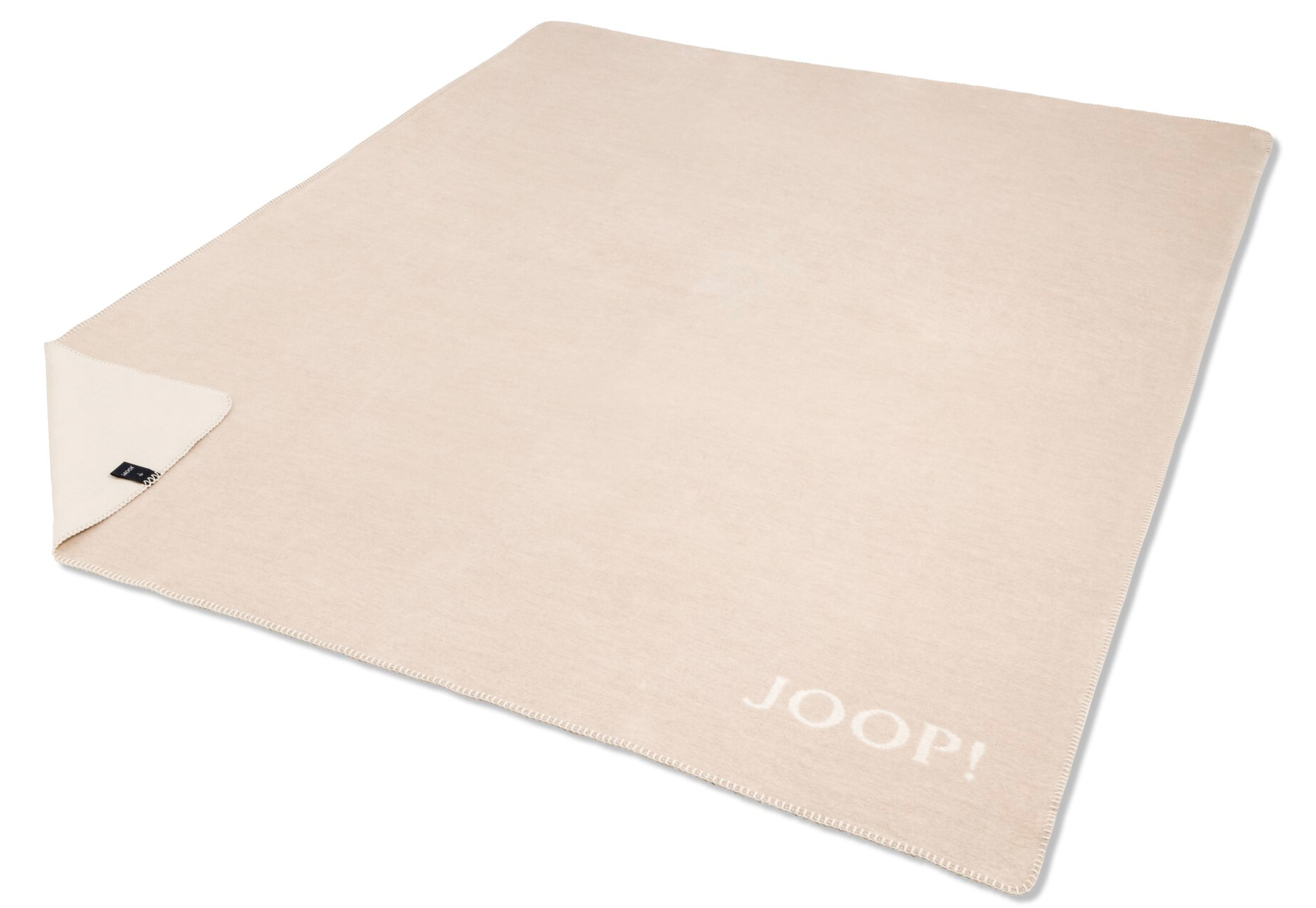 JOOP! Plaid/Wohndecke UNI-Doubleface | Chateau-Natur