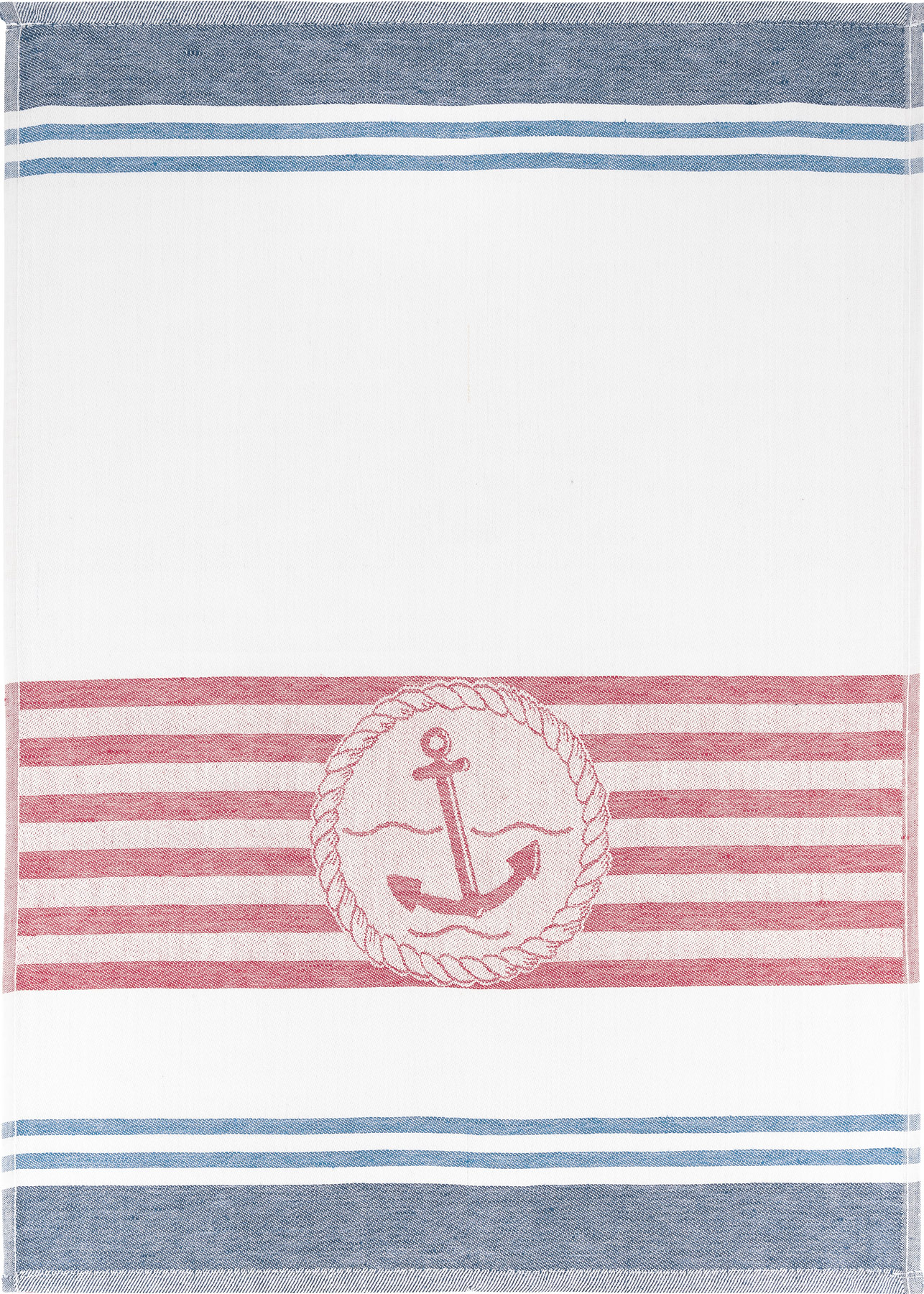 Kracht HL Küchentuch Jacquard NAUTIC | 10 Rot