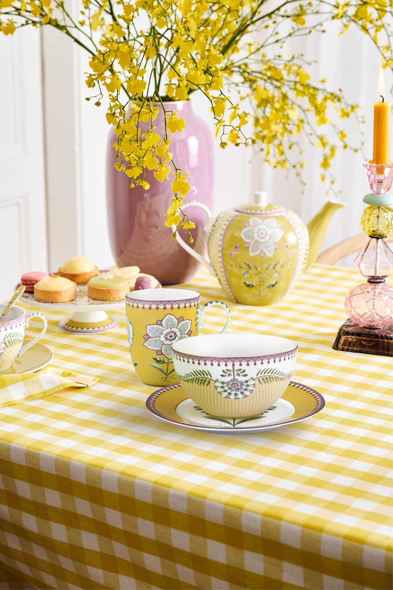 Pip Studio 3er Frühstücksset Lily & Lotus | Yellow