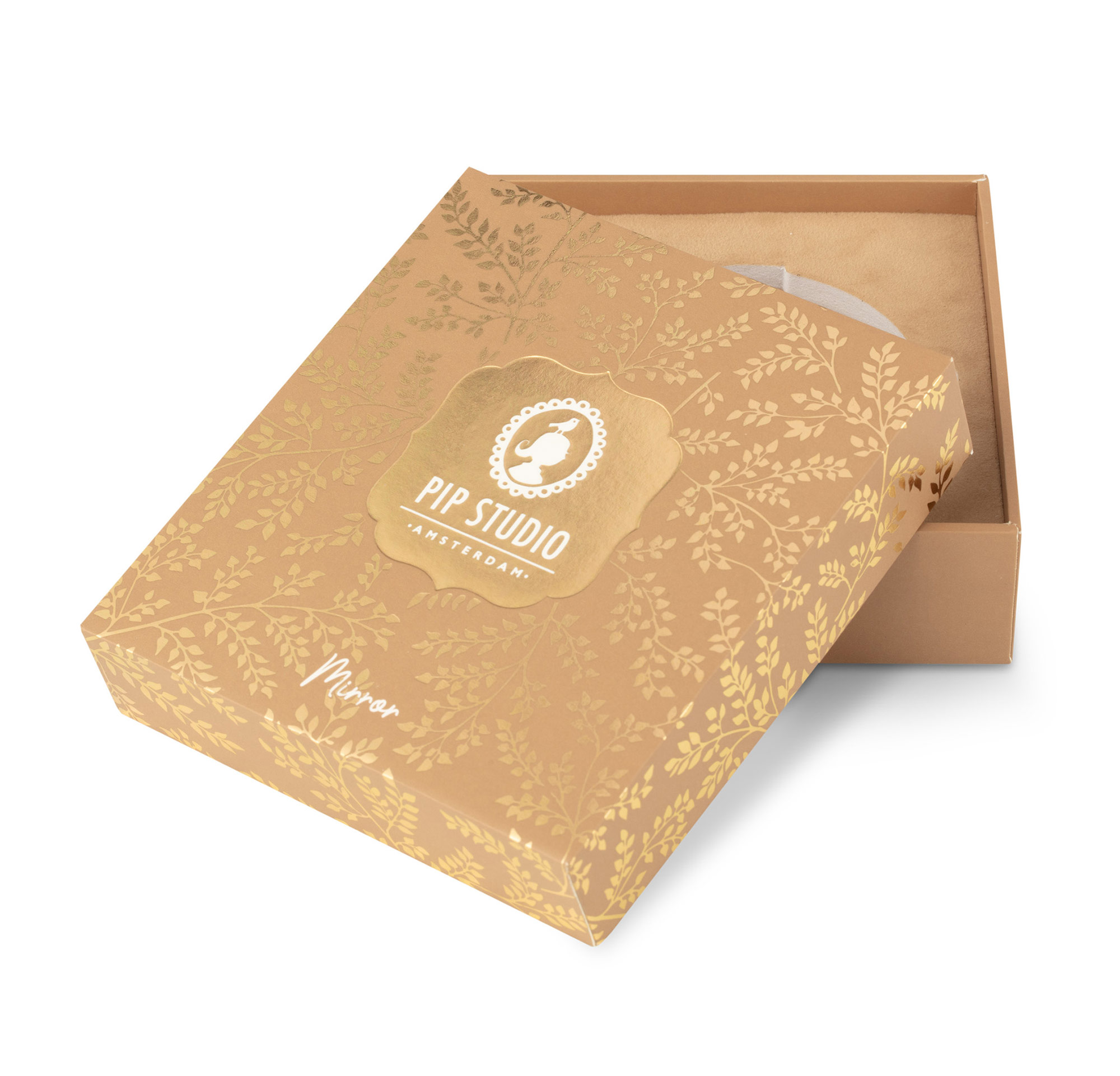 Pip Studio Taschenspiegel Flora Bangelore | Sand